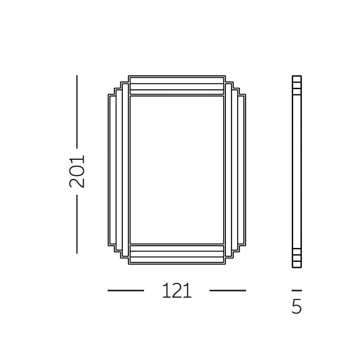 Cordiale Mirror - L
