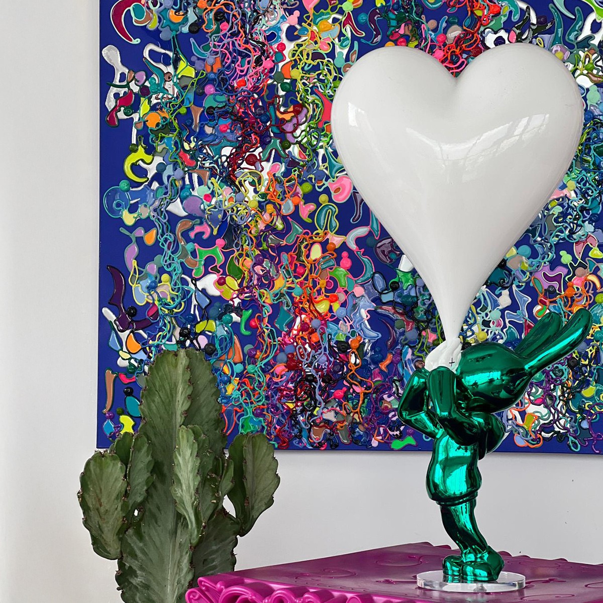 Yolo Heart - Green