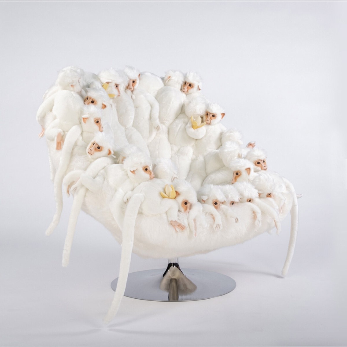 White Monkey Chair