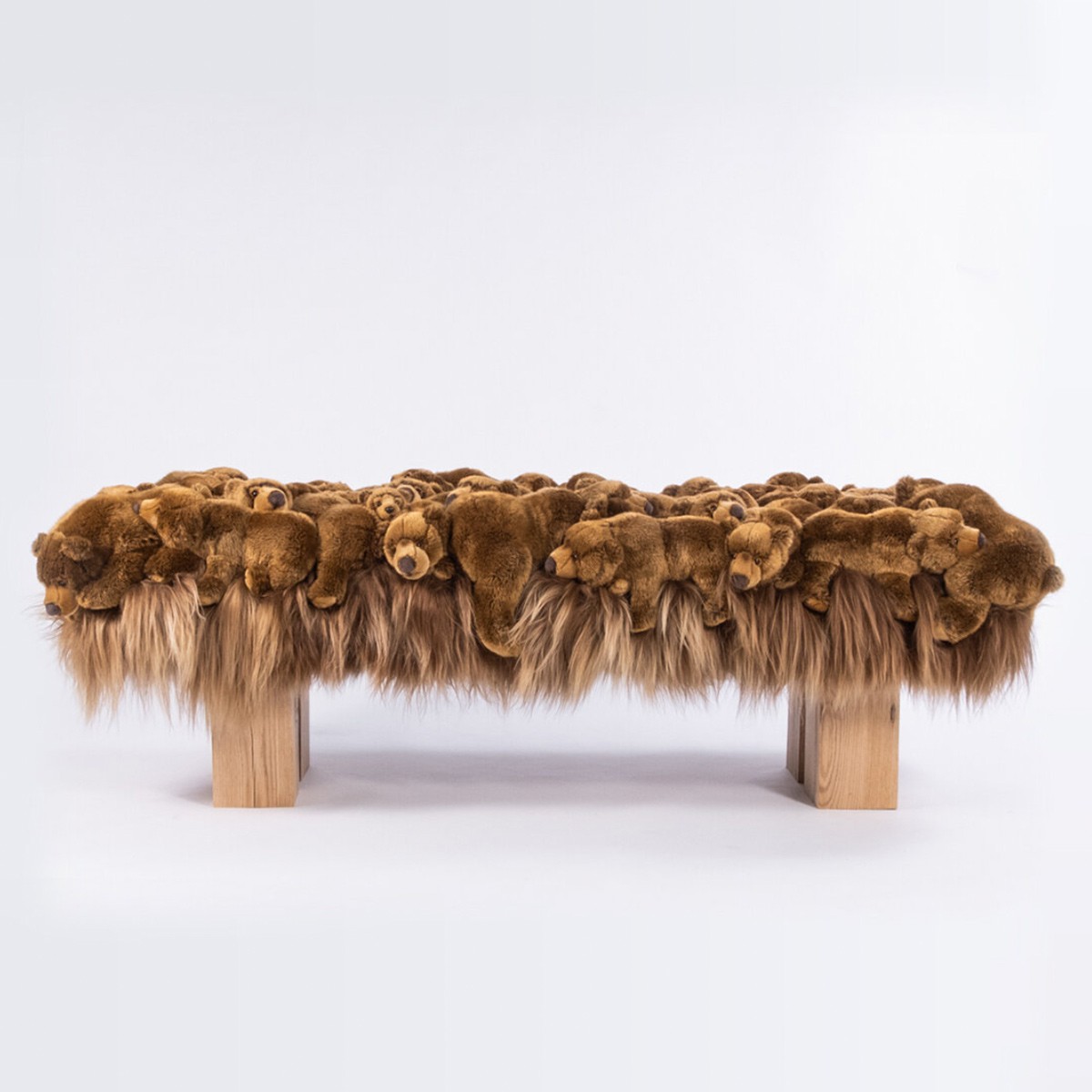 Grizzly Wood Bench