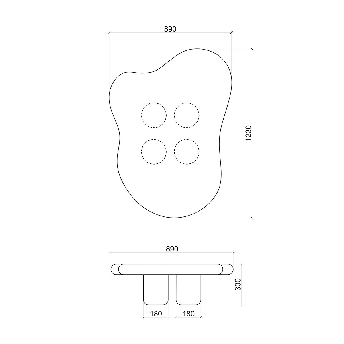 Klaska Coffee Table