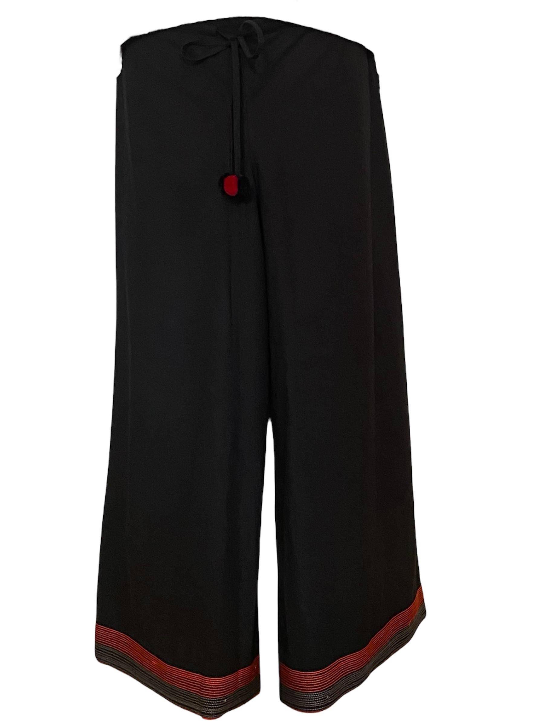PONPON BAĞCIKLI PANTALON