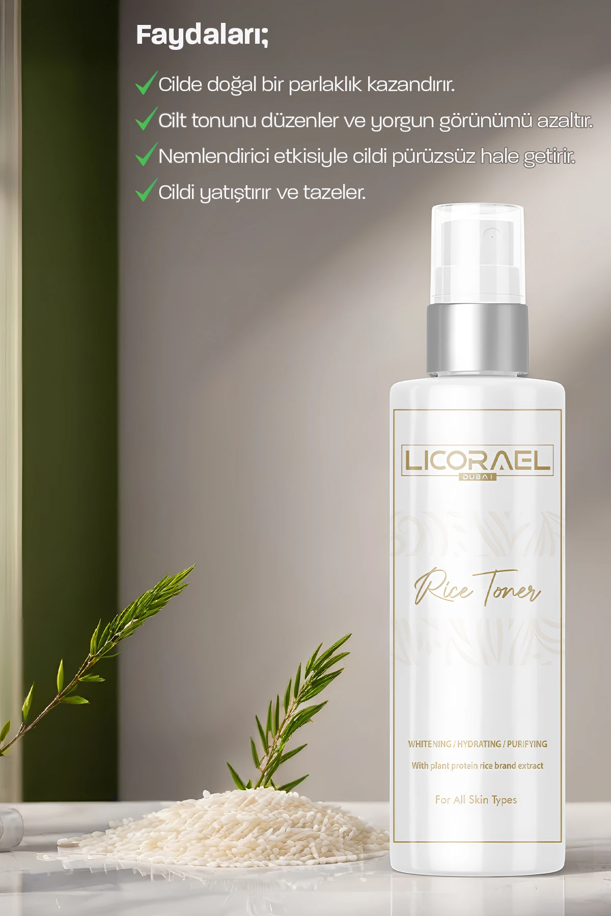 PİRİNÇ ÖZLÜ TONİK - 200ML