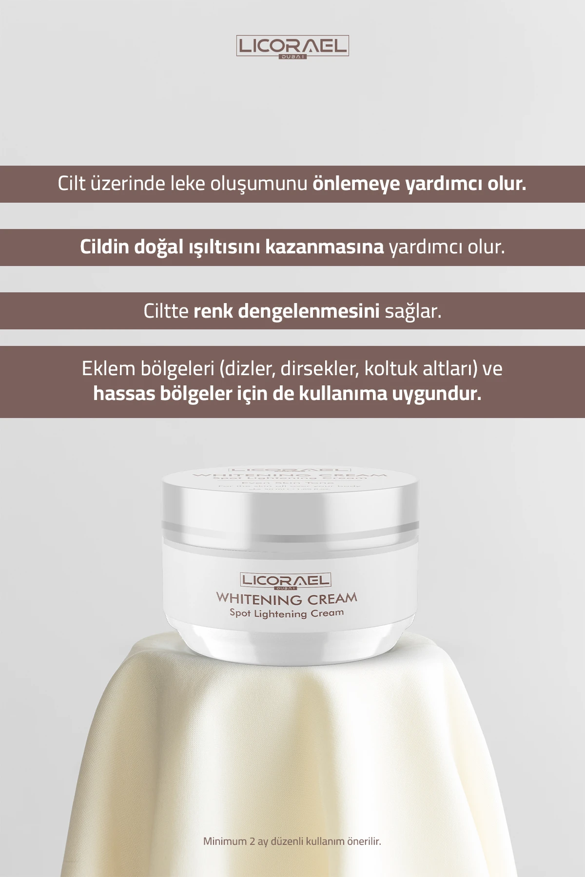Whıtenıng Cream Leke Karşıtı Beyazlatıcı Krem 50ml