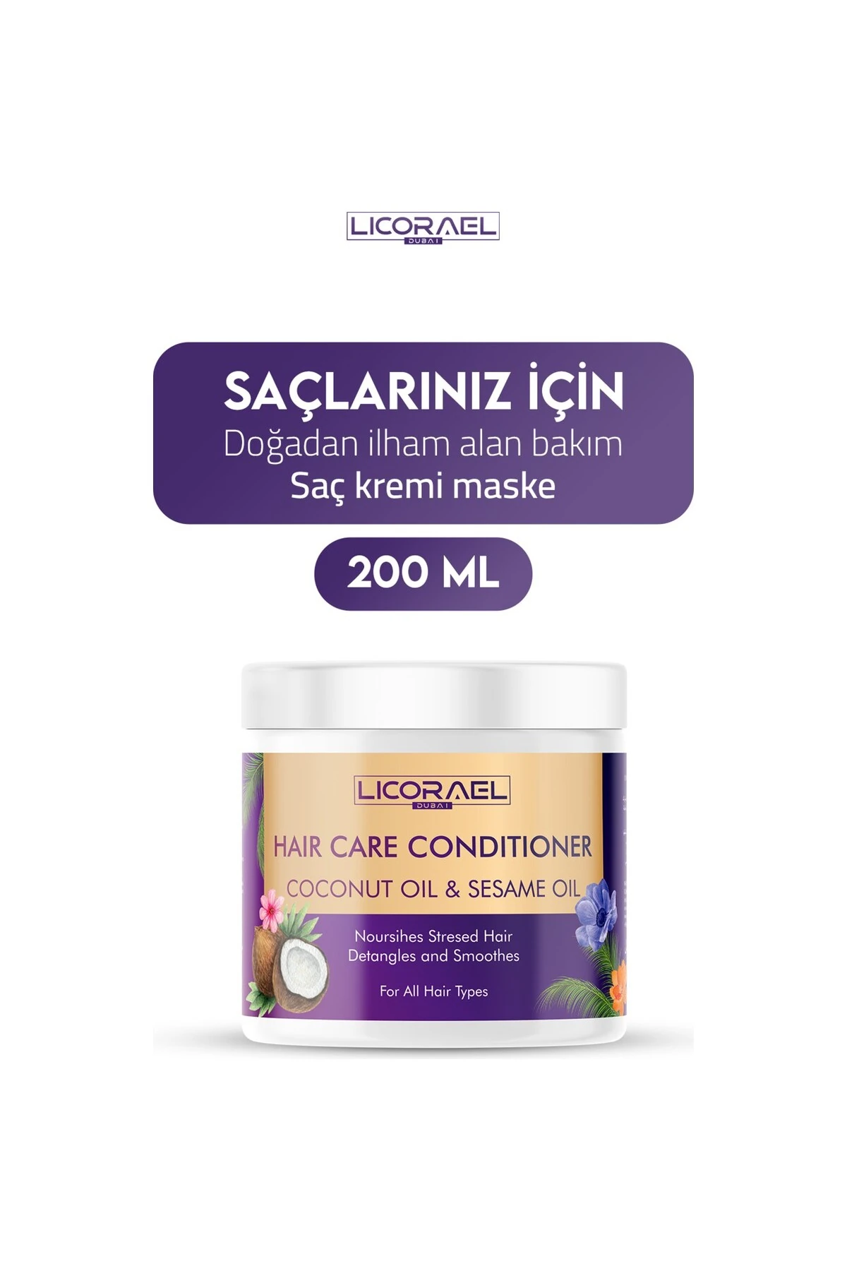 Saç Maskesi (HAIR CARE CONDITIONER) 200ml