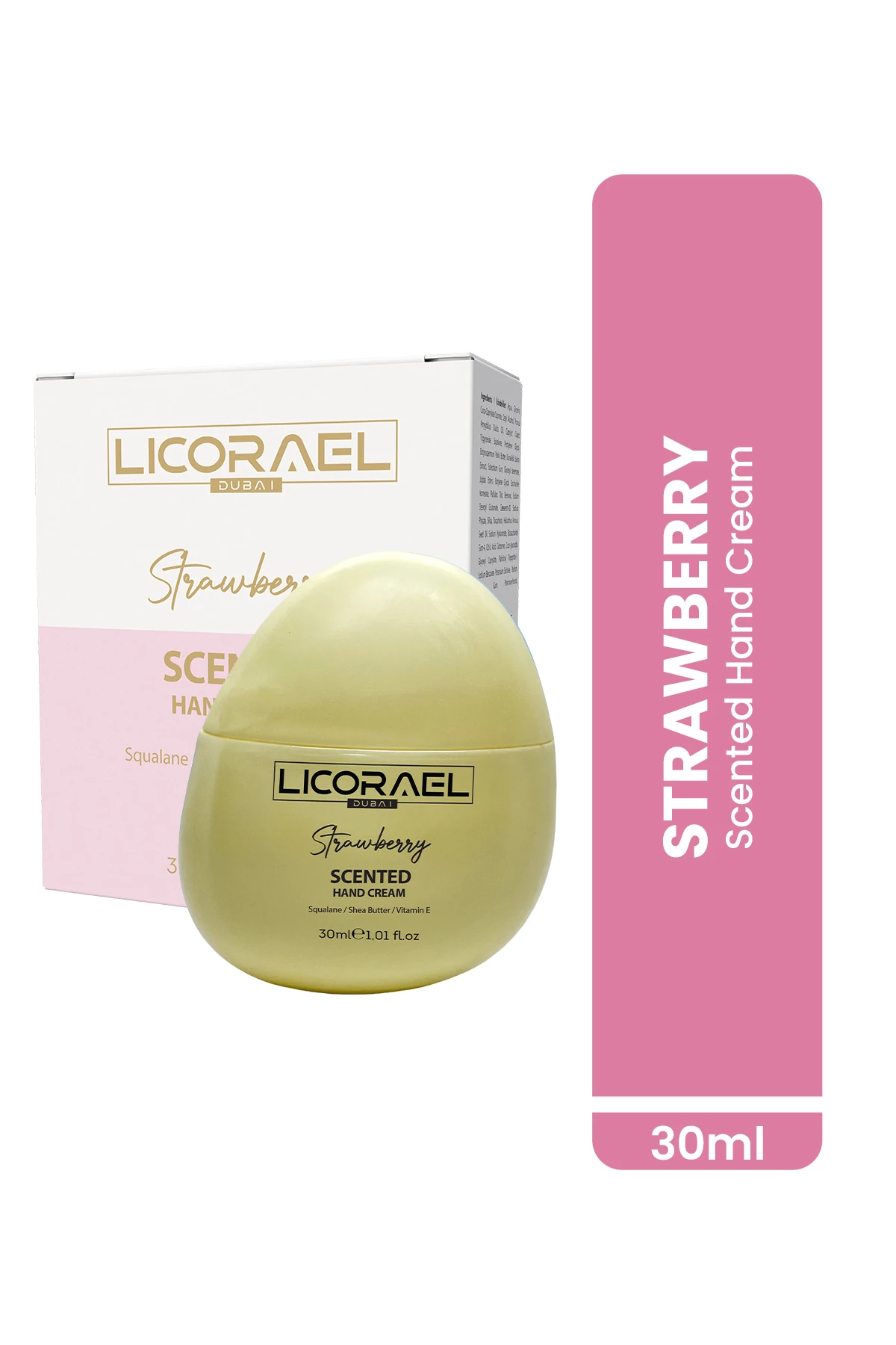 EL KREMİ ÇİLEK KOKULU E-VİTAMİNLİ HAND CREAM (STRAWBERRY)