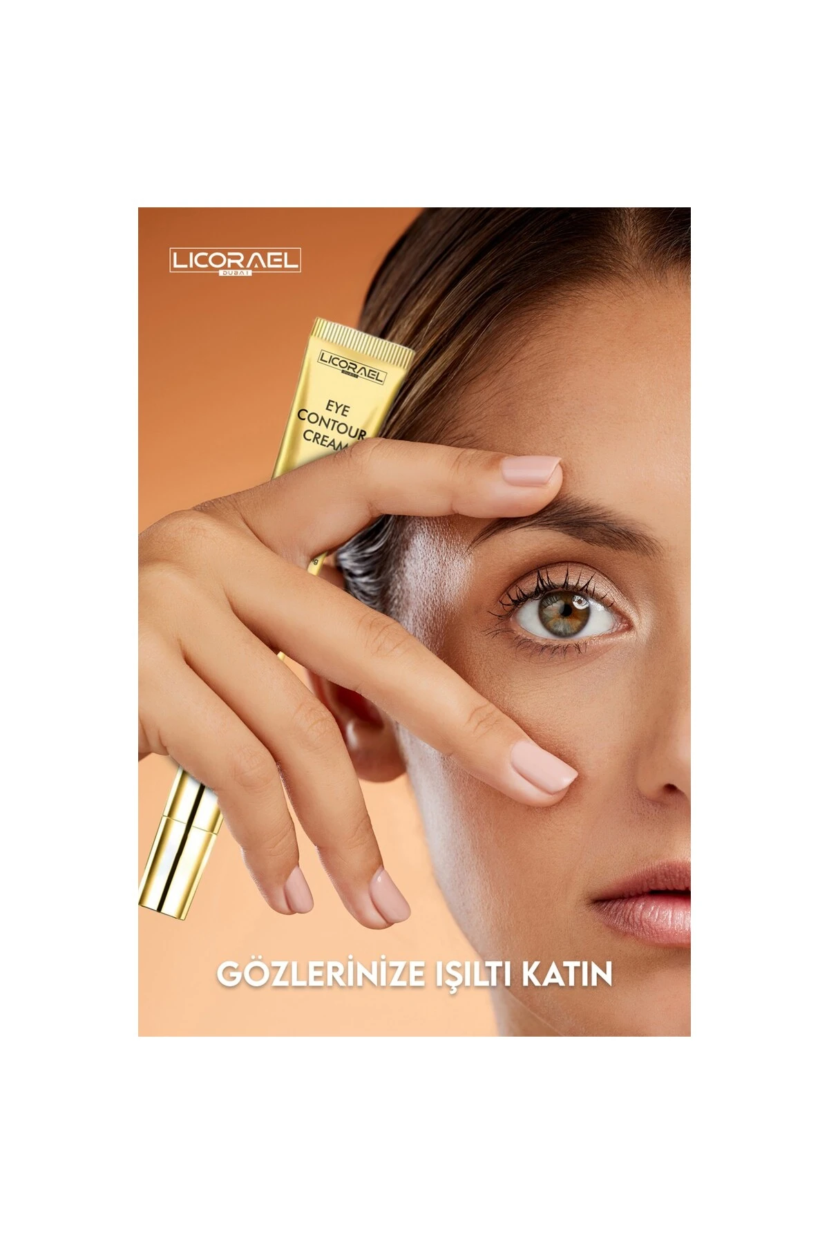 Eye Contour Krem Titreşimli Başlıklı Aydınlatıcı,Kırışıklık ve İnce Cizgi Görünümünü Azaltır 20ml