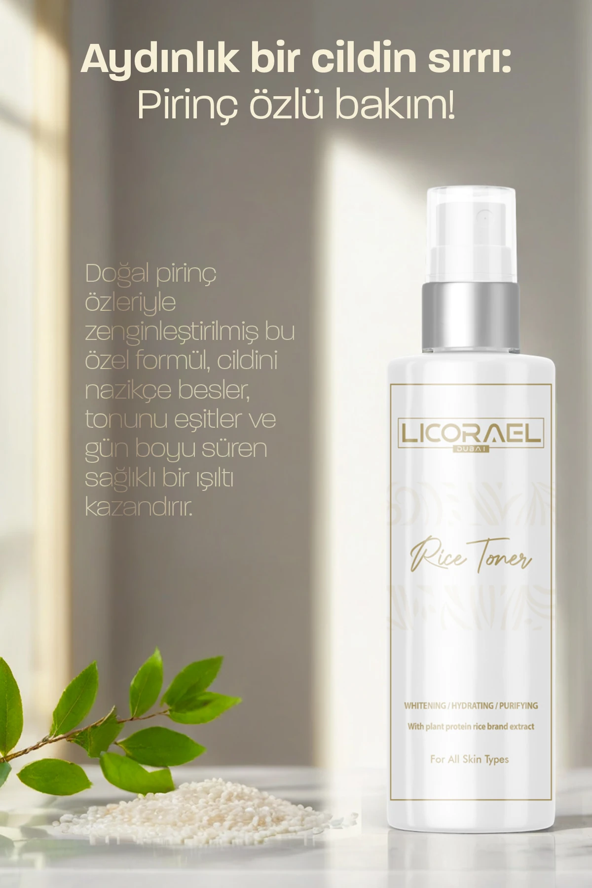 PİRİNÇ ÖZLÜ TONİK - 200ML