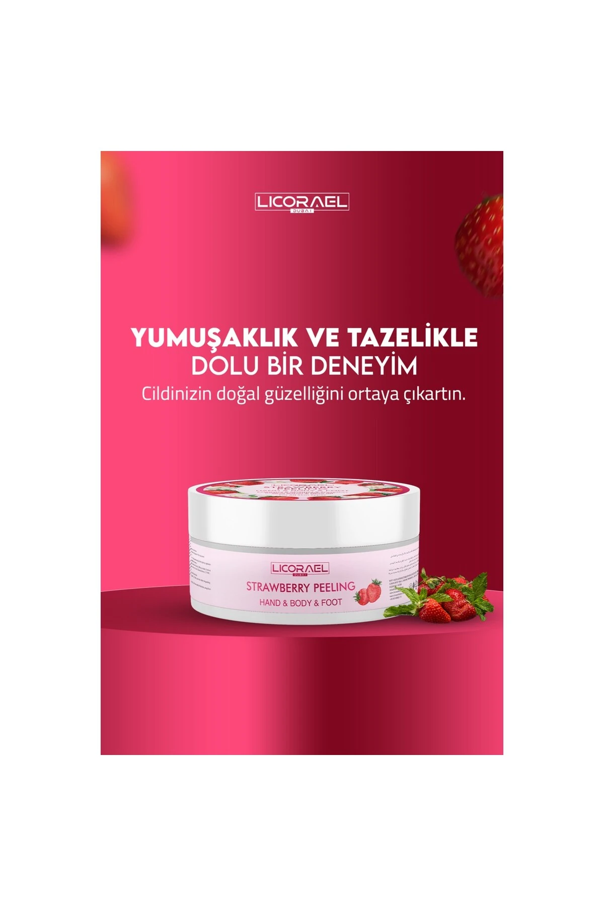 Peeling Çilek Aromalı 150ml