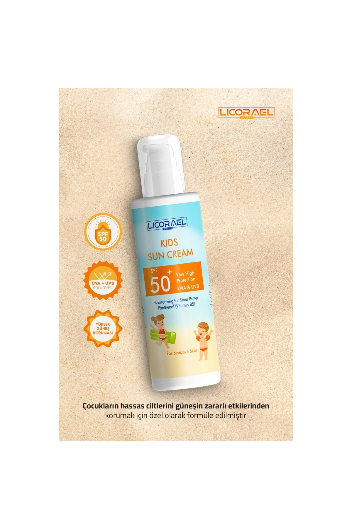 Çocuk Güneş Kremi Spf50 75 ml