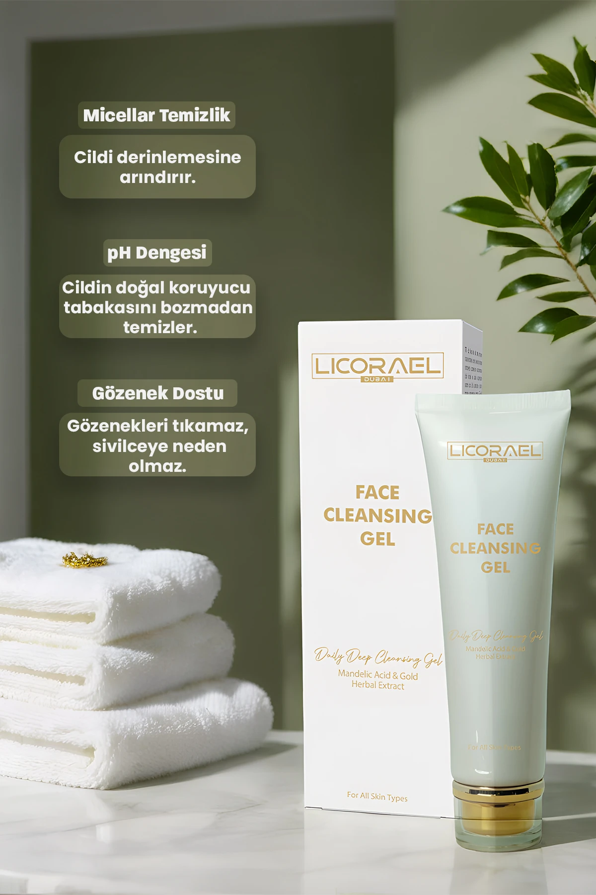 24K YÜZ TEMİZLEME JELİ