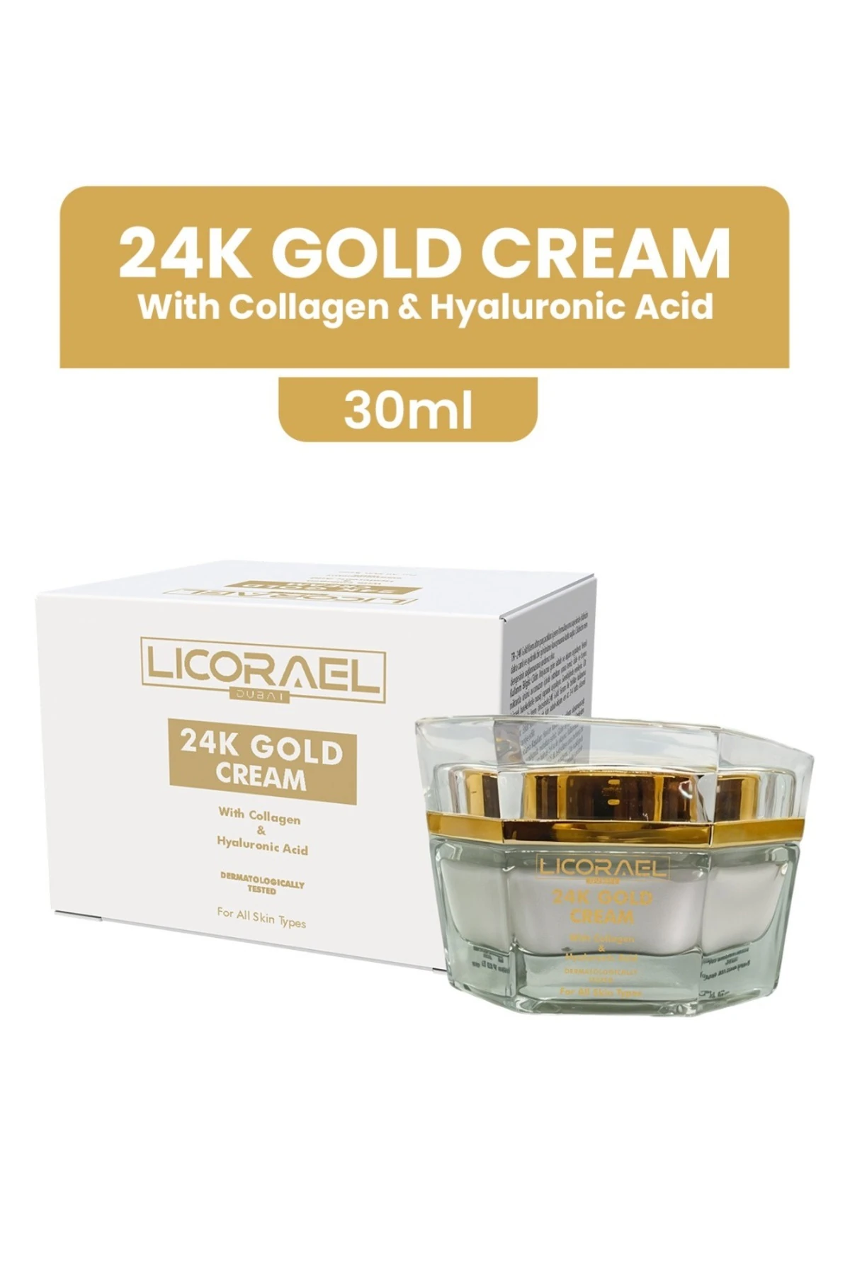 24K GOLD CREAM