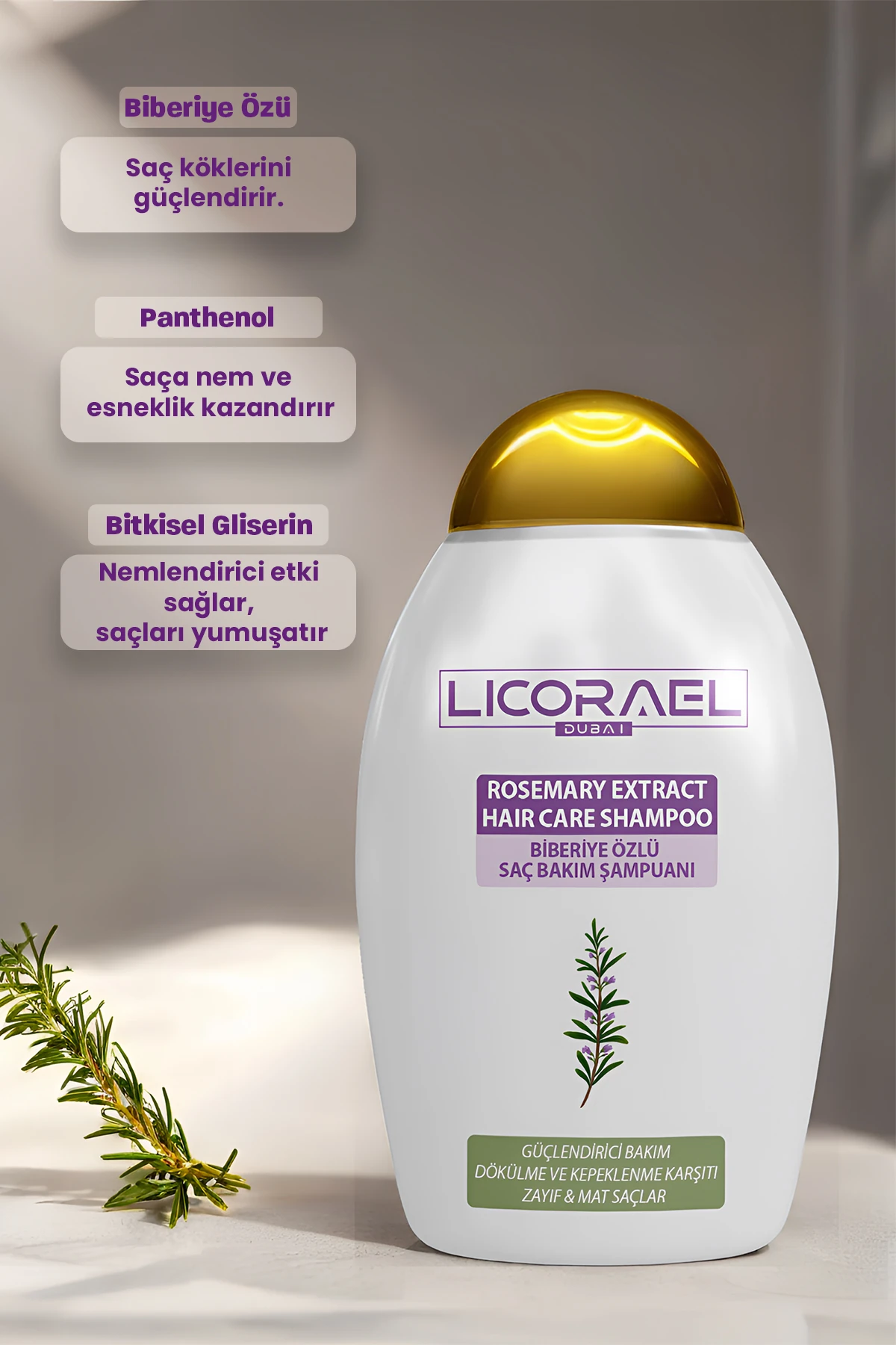 🌿 Licorael Dubai ile Saçlarınızda Canlanma Devrimi: Biberiyeli Şampuan!