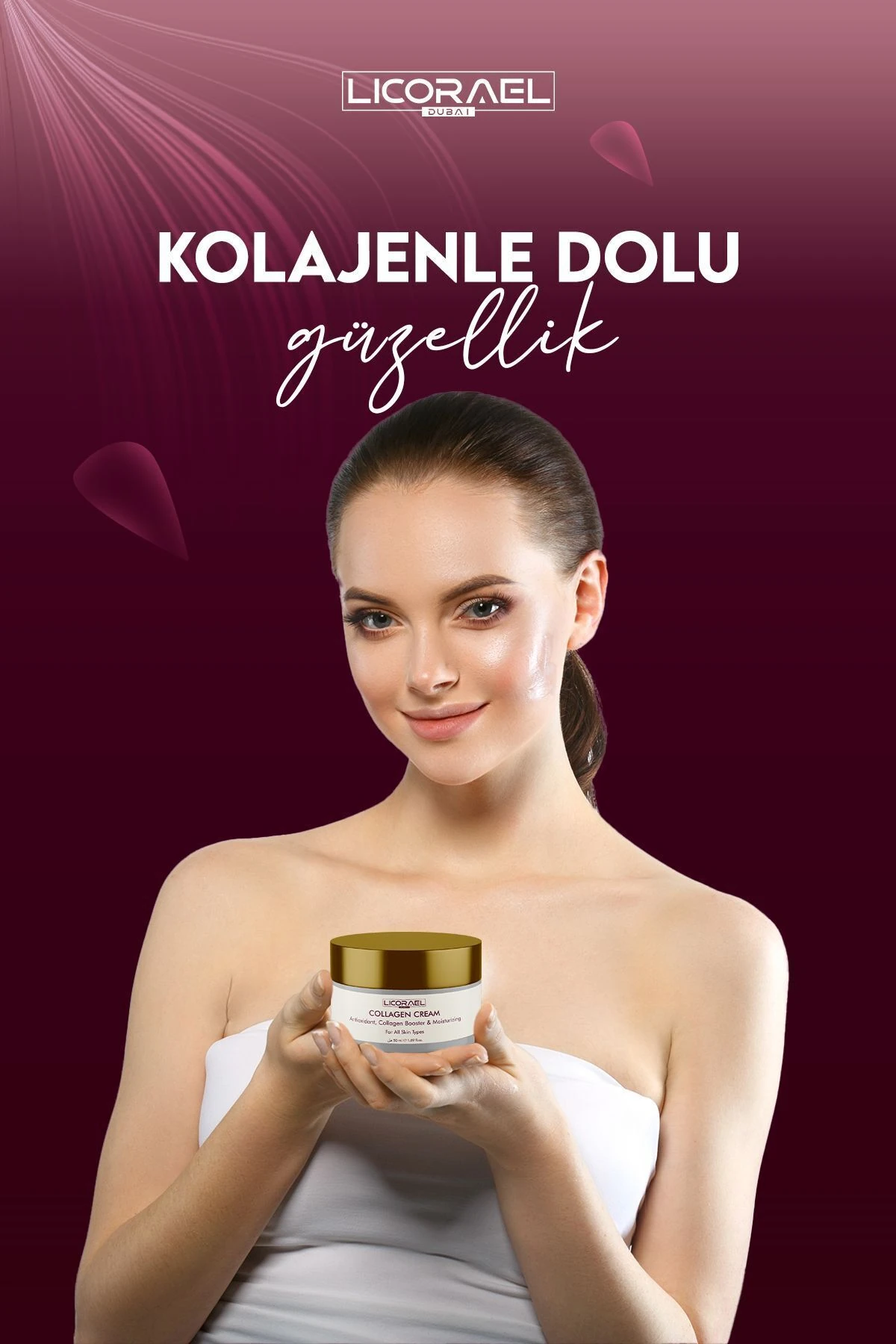Collagen Cream Kırışıklık Karşıtı Günlük Bakım Kremi 50ml