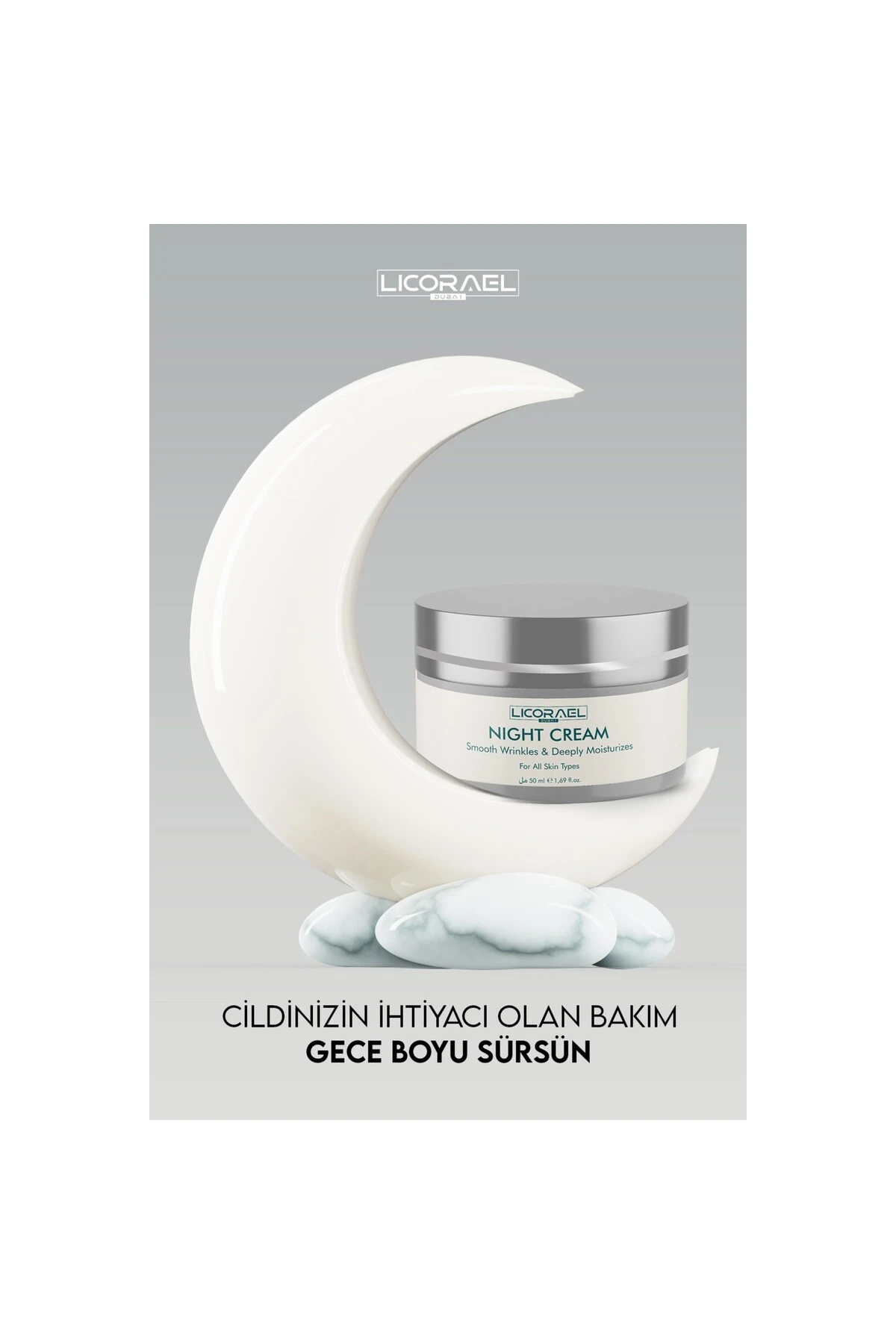 Night Cream Cilt Yenileyici Gece Bakım Kremi 50ml