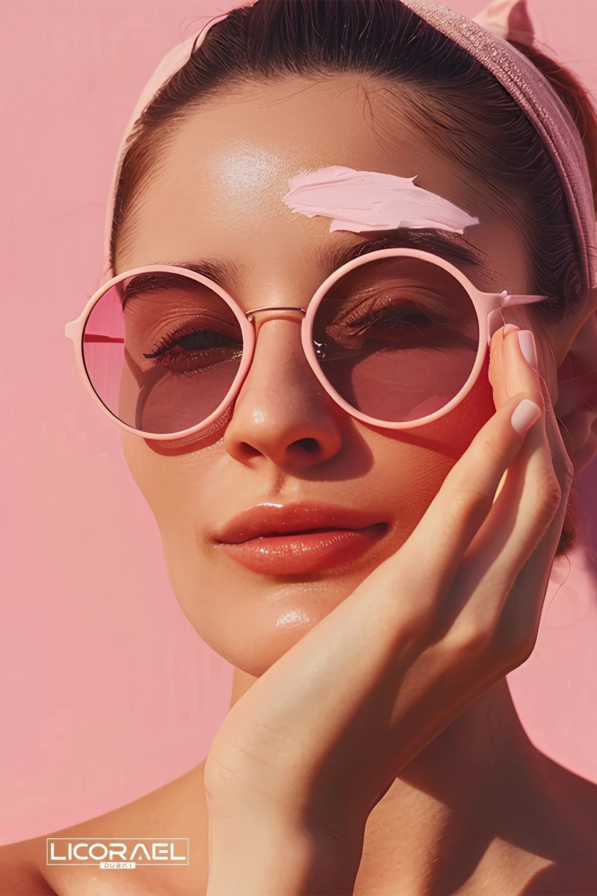 Pembe Güneş Kremi,mavi Işık Korumalı, Aydınlatıcı Ton Eşitleyici