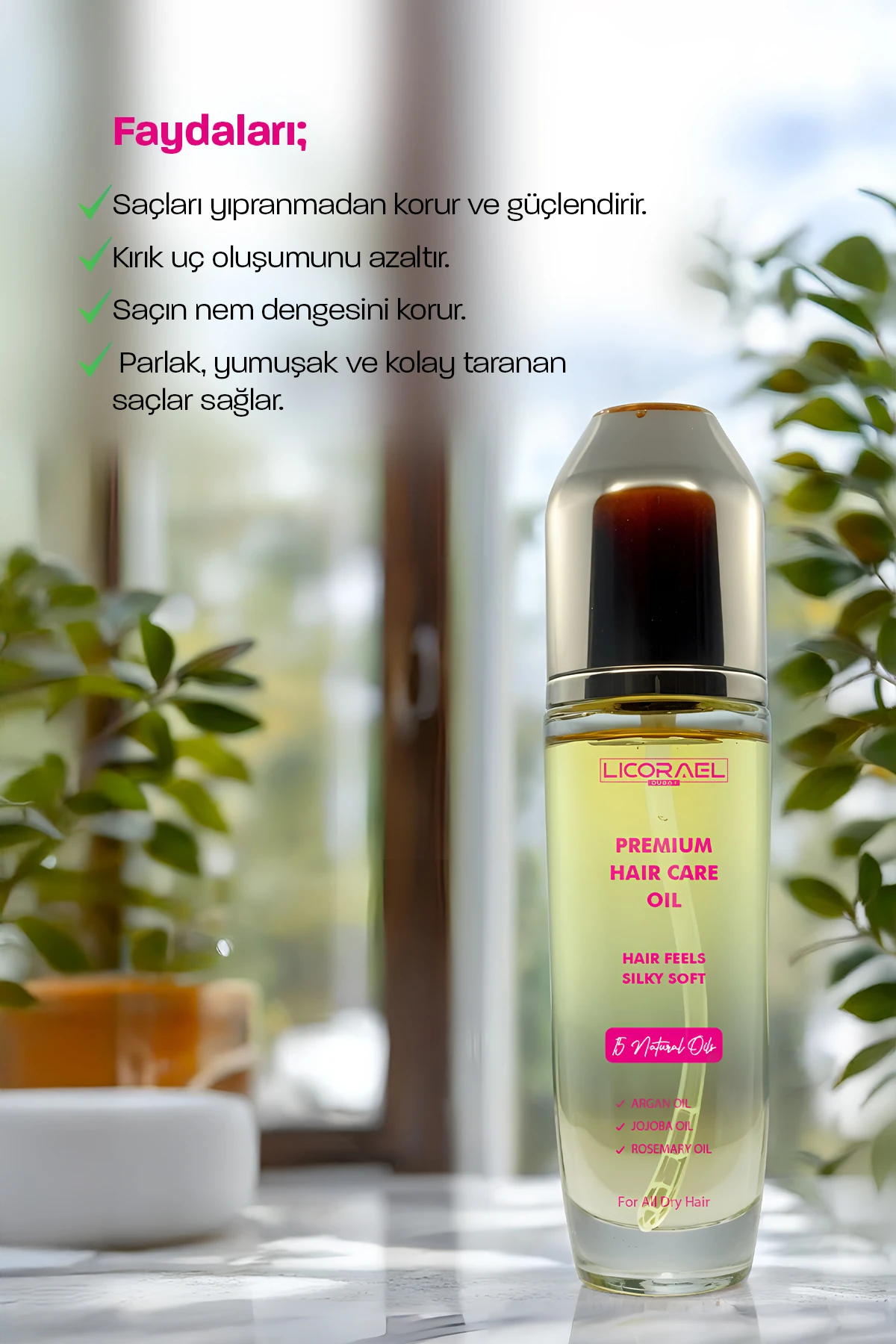 PREMIUM HAIR CARE OIL - SAÇ BAKIM YAĞI - 120ML