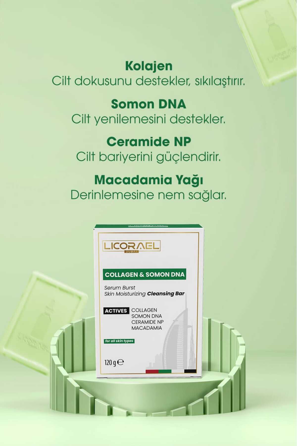 COLLAGEN & SOMON DNA 120 G SABUN