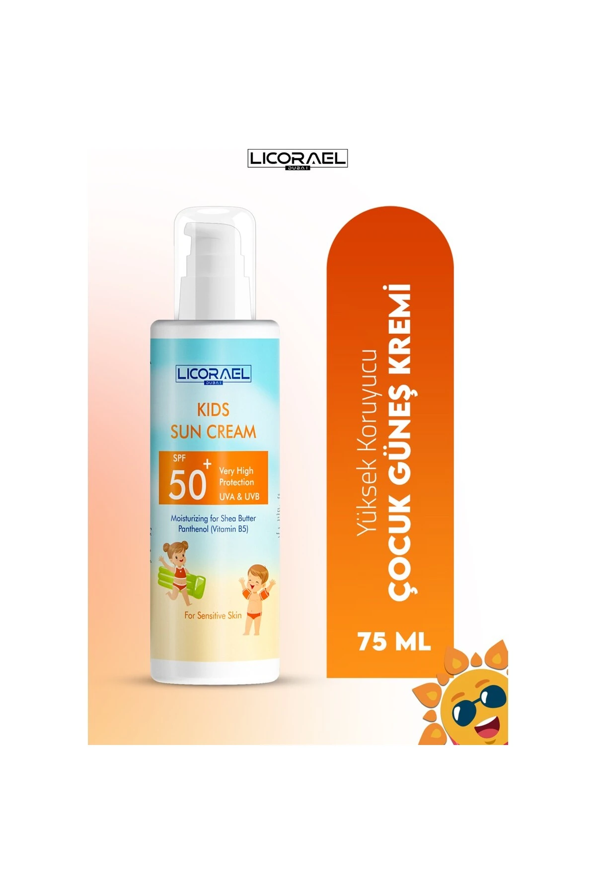 Çocuk Güneş Kremi Spf50 75 ml