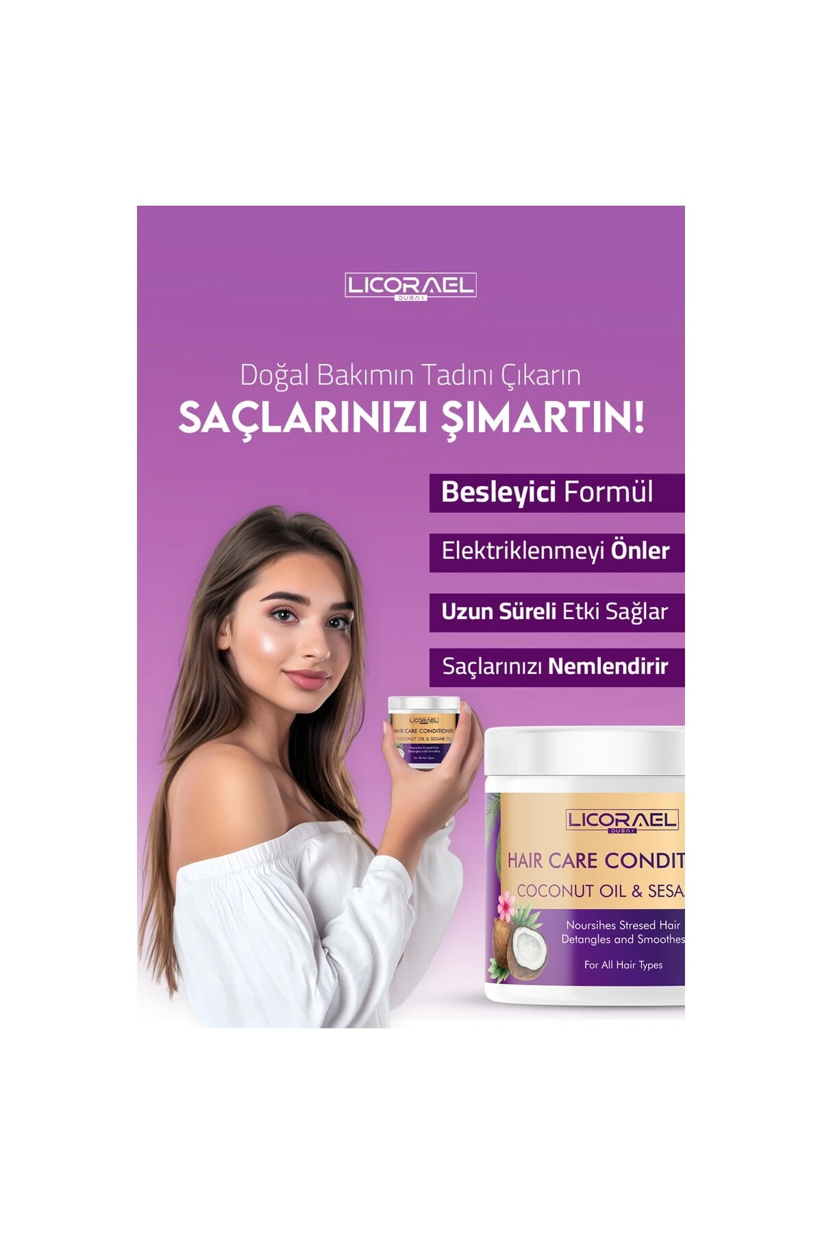 Saç Maskesi (HAIR CARE CONDITIONER) 200ml