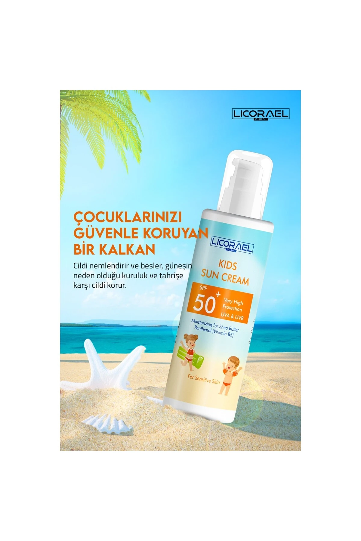 Çocuk Güneş Kremi Spf50 75 ml