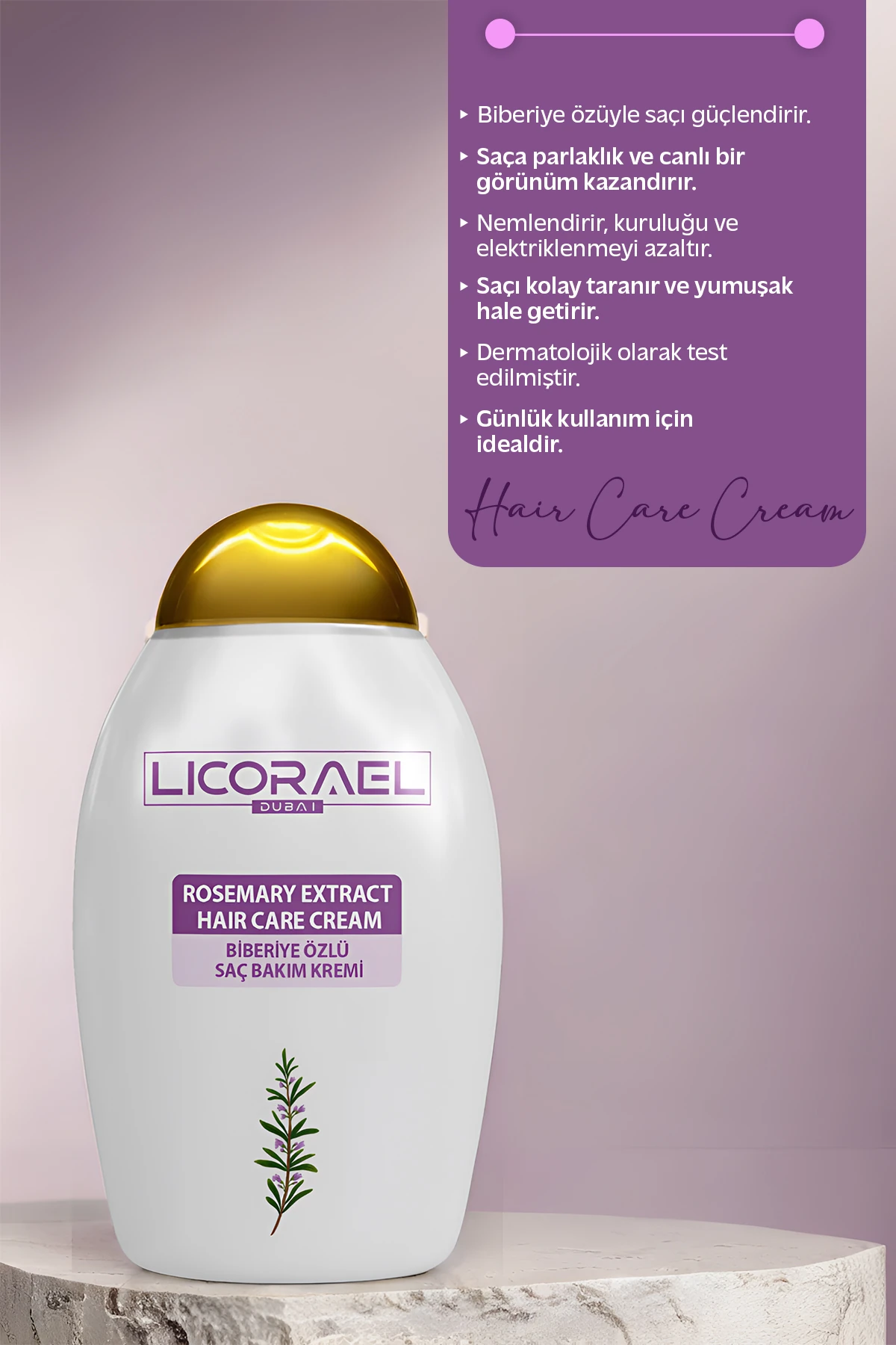 Biberiye Özlü Saç Bakım Kremi 200ml