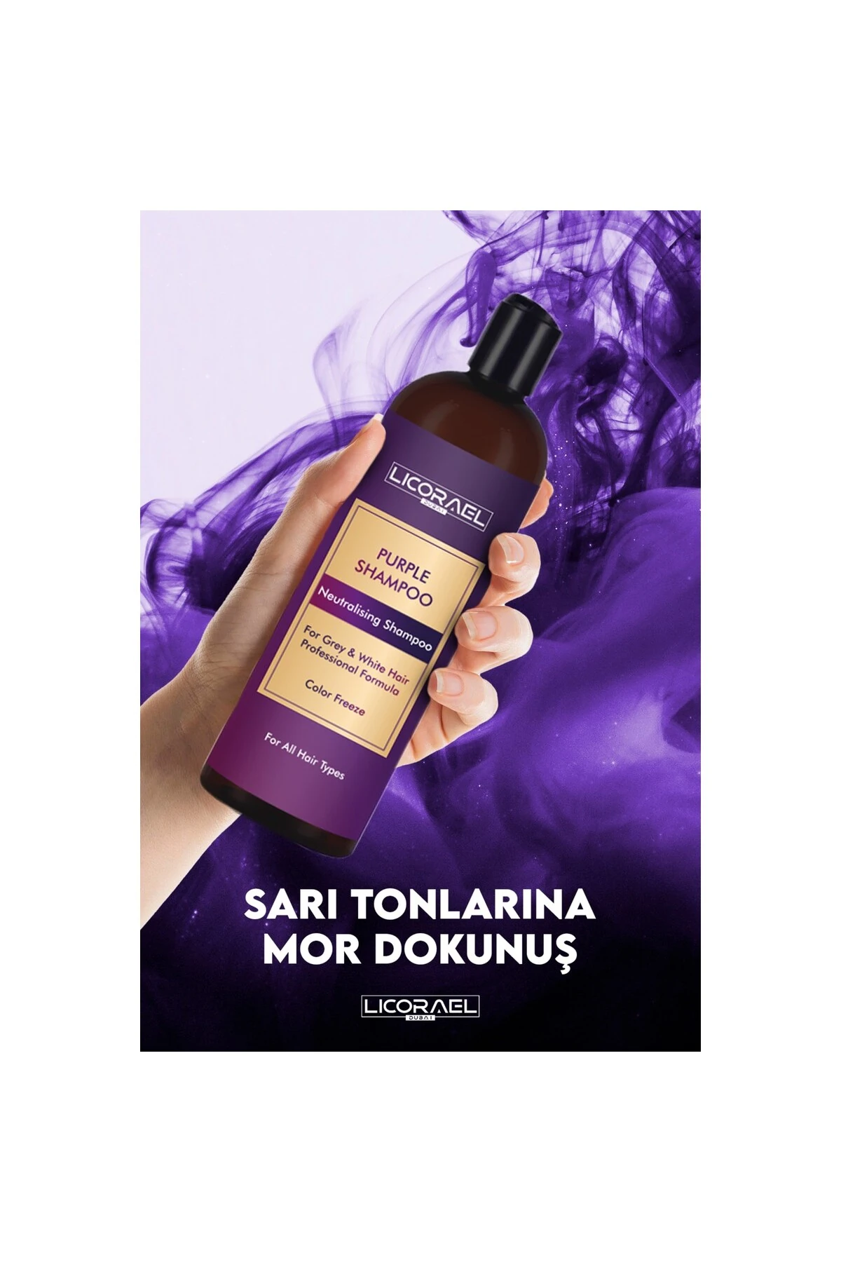 Turunculaşma Karşıtı Mor Şampuan 400ml