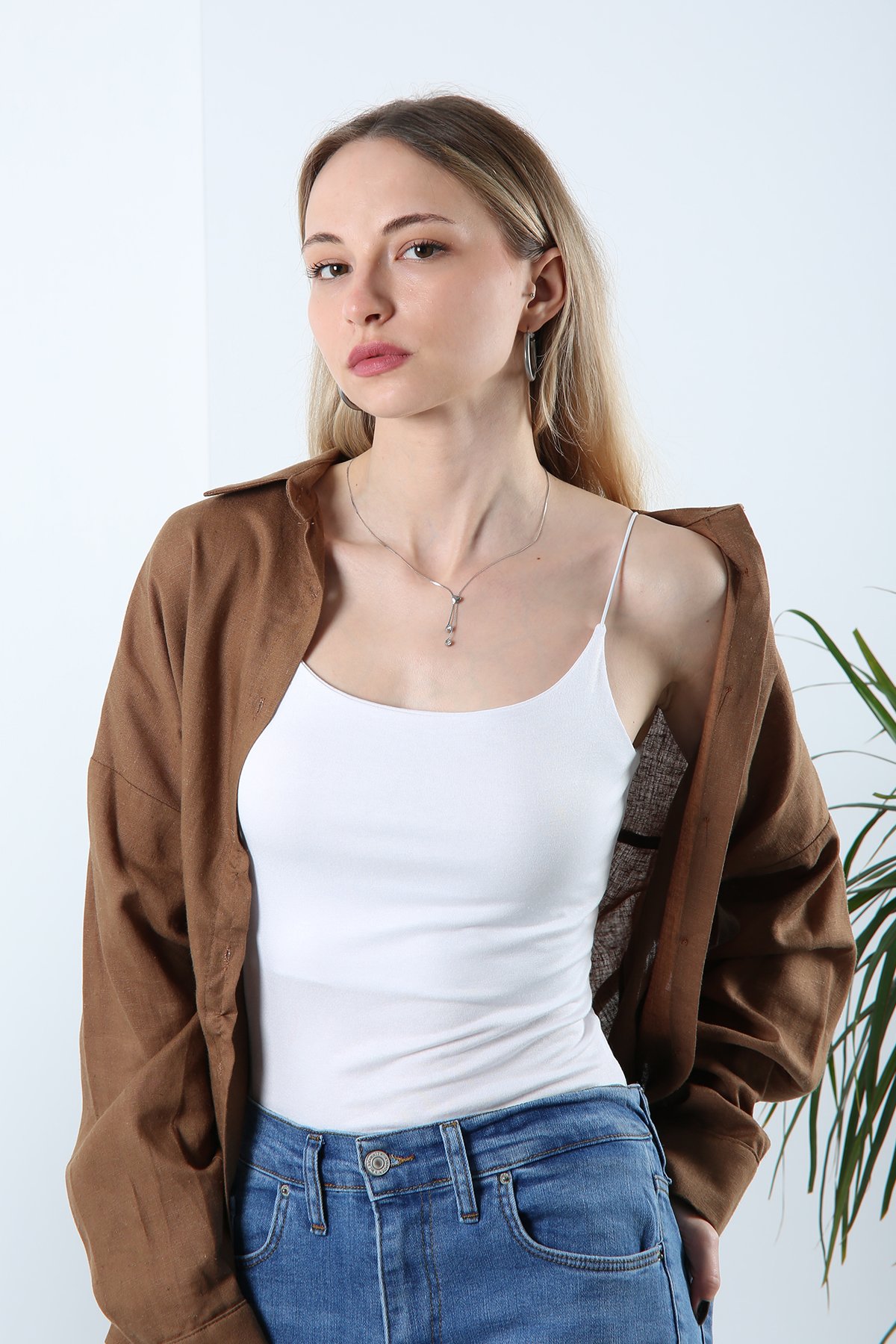 İp Askılı Bluz