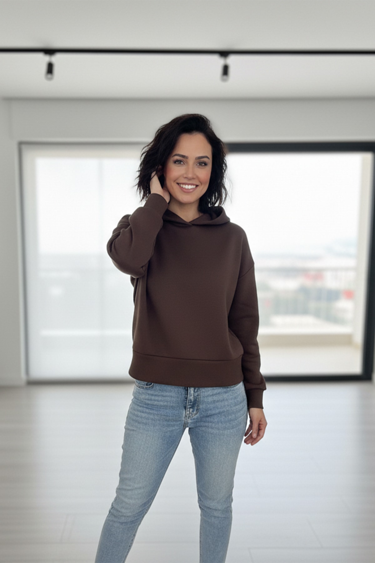 Kapüşonlu Sweatshirt