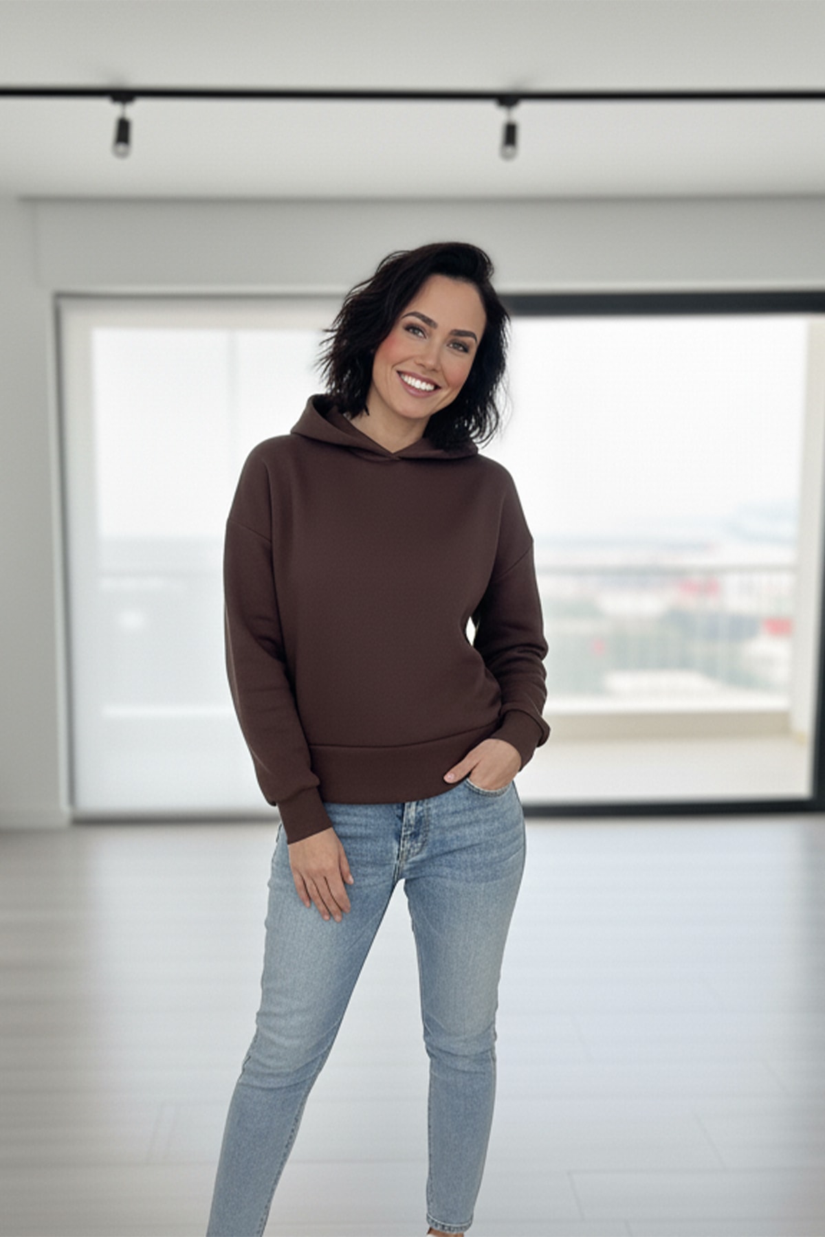 Kapüşonlu Sweatshirt
