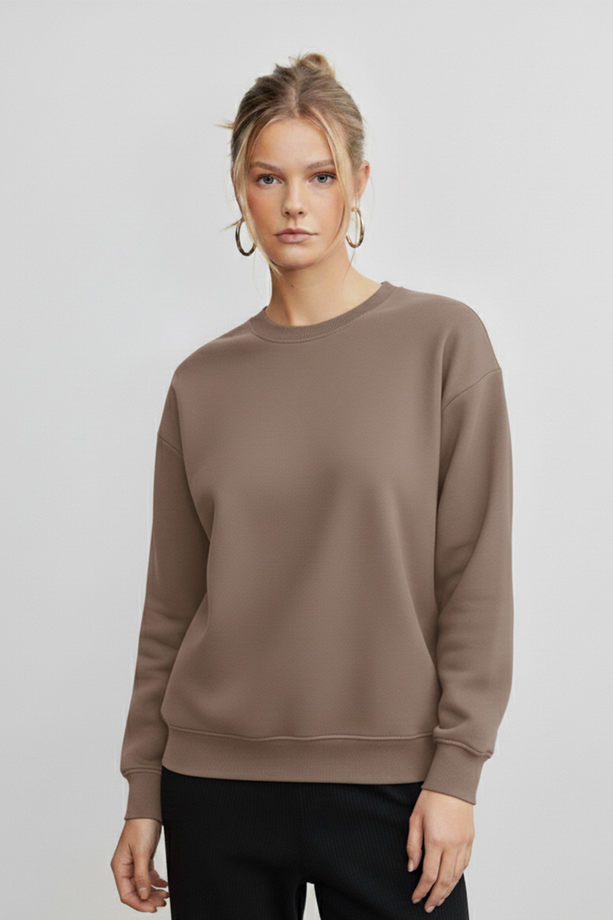 Oversize Uzun Kollu Sweatshirt 