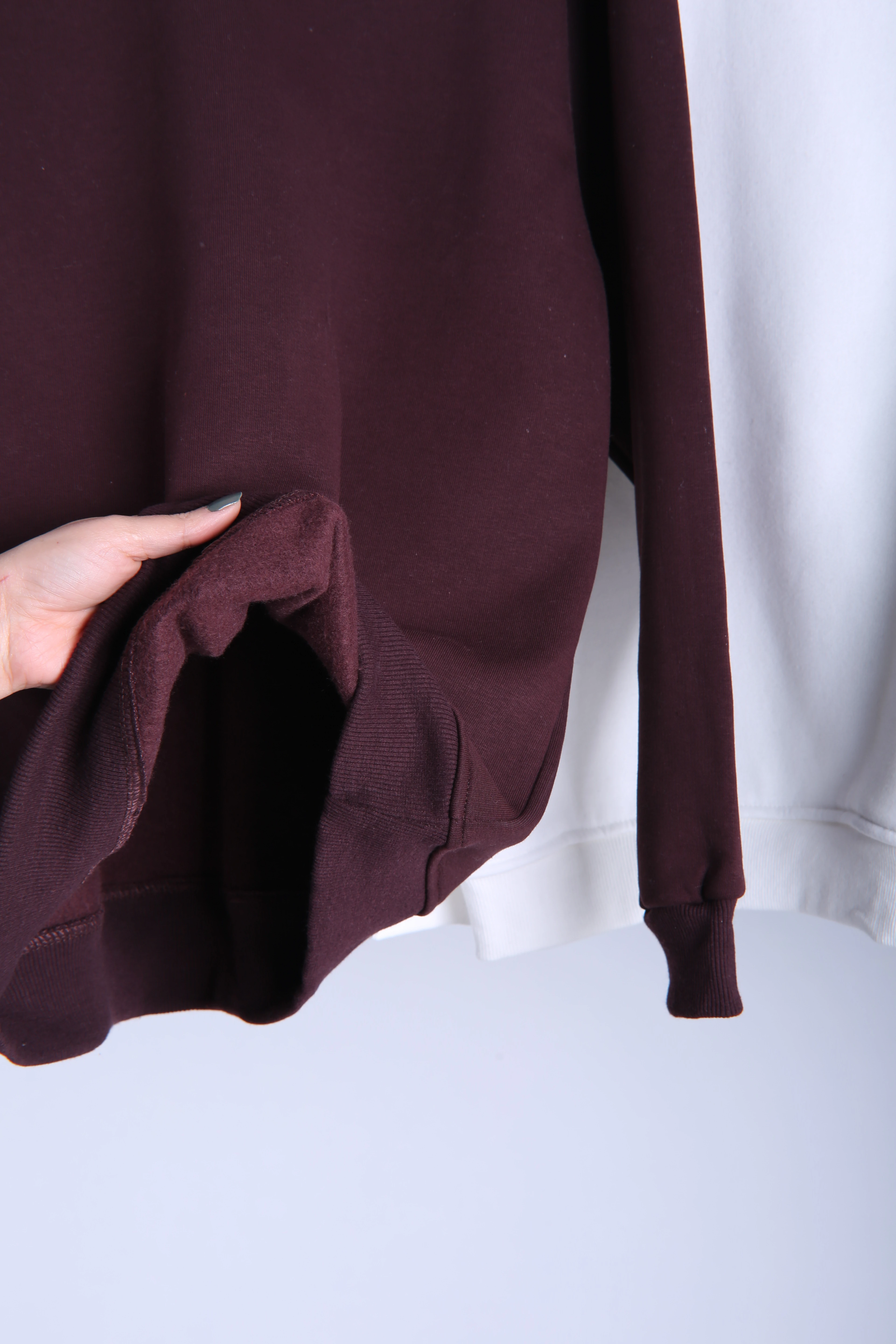 Şardonlu 3 iplik Sweatshirt