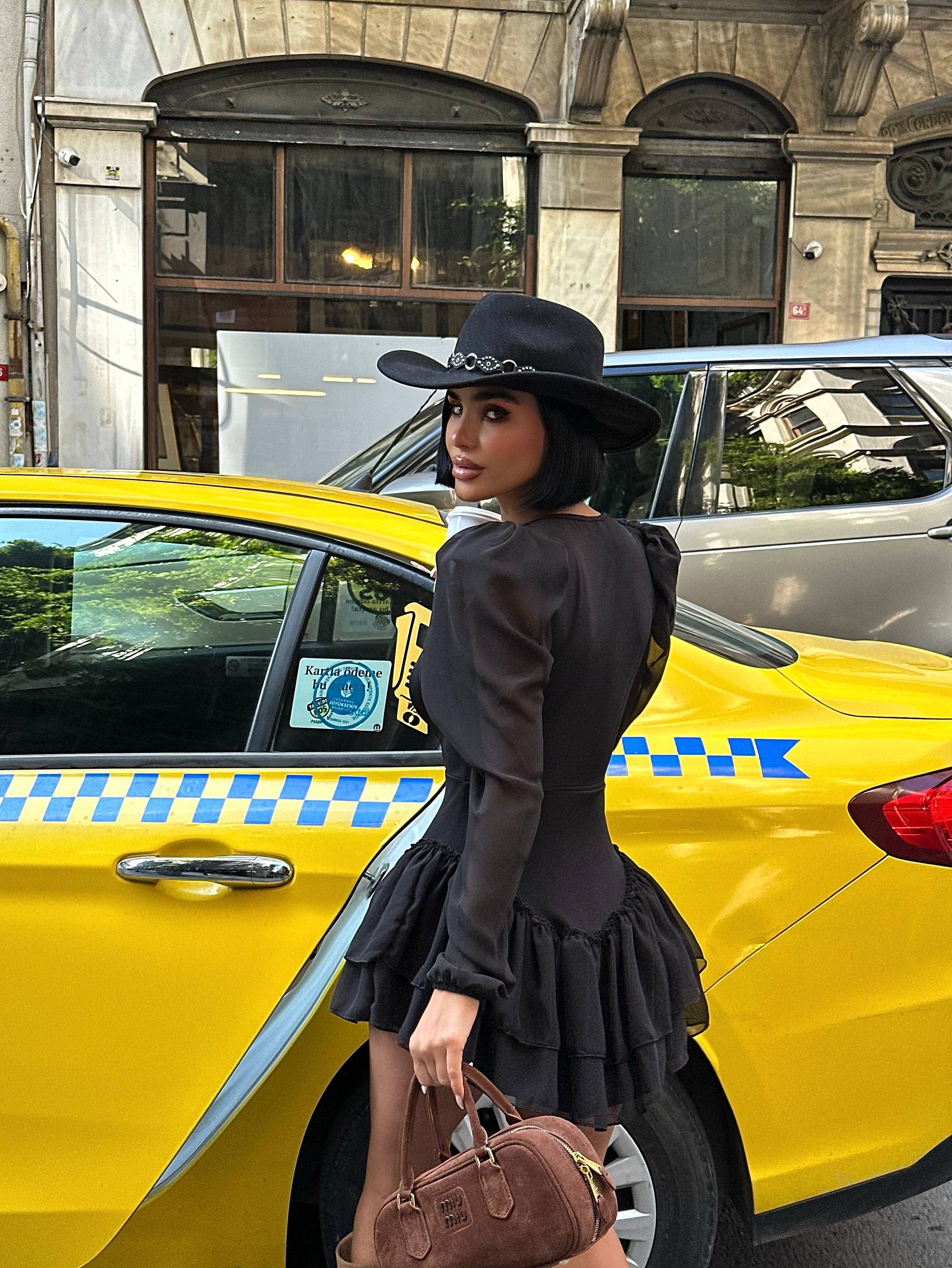 Lotus Özel Tasarım Mini Elbise