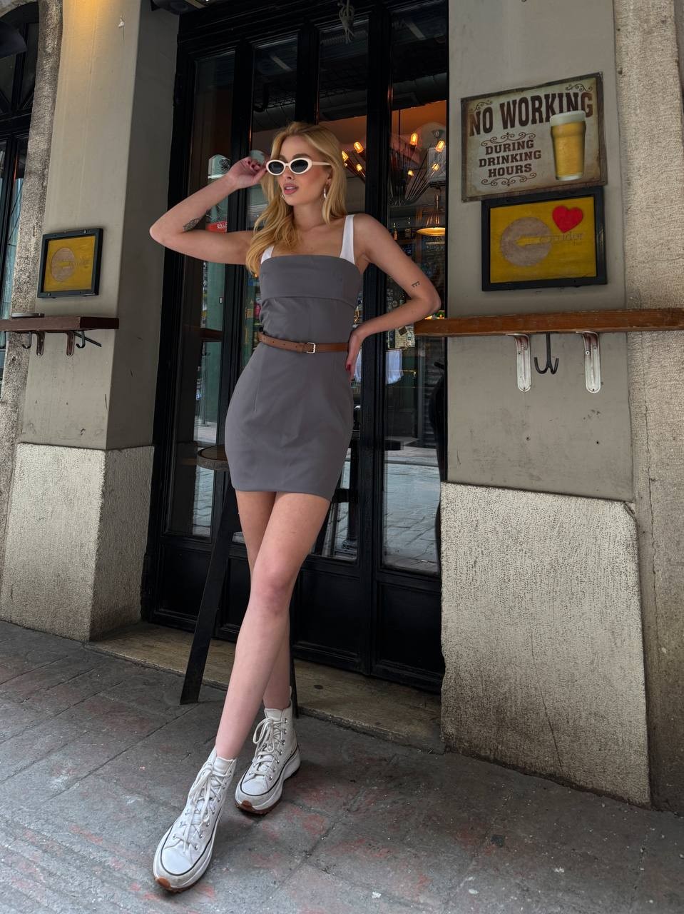 Lily Kemerli Elbise