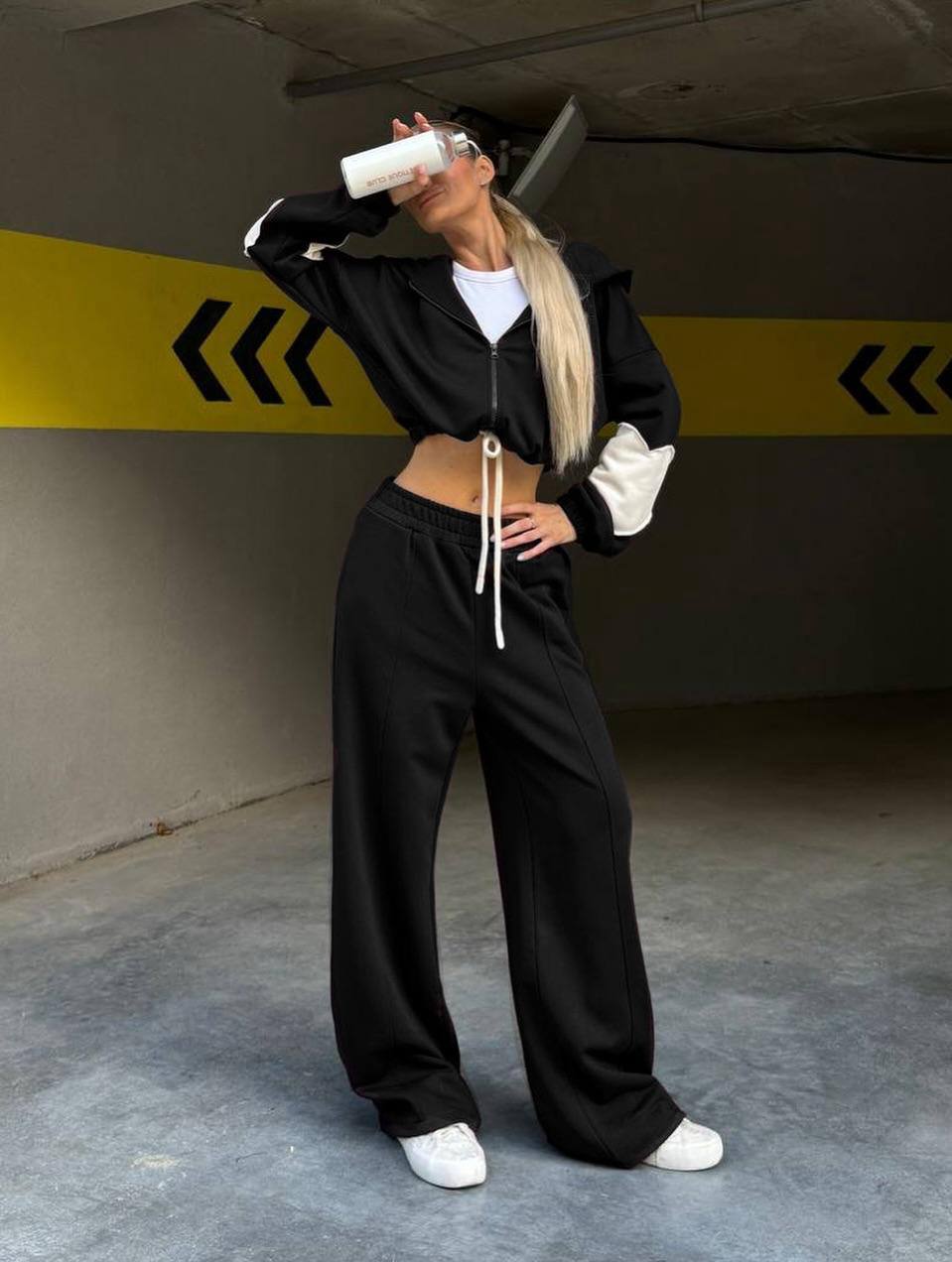 Orchid Tasarım Eşofman Takımı - Siyah