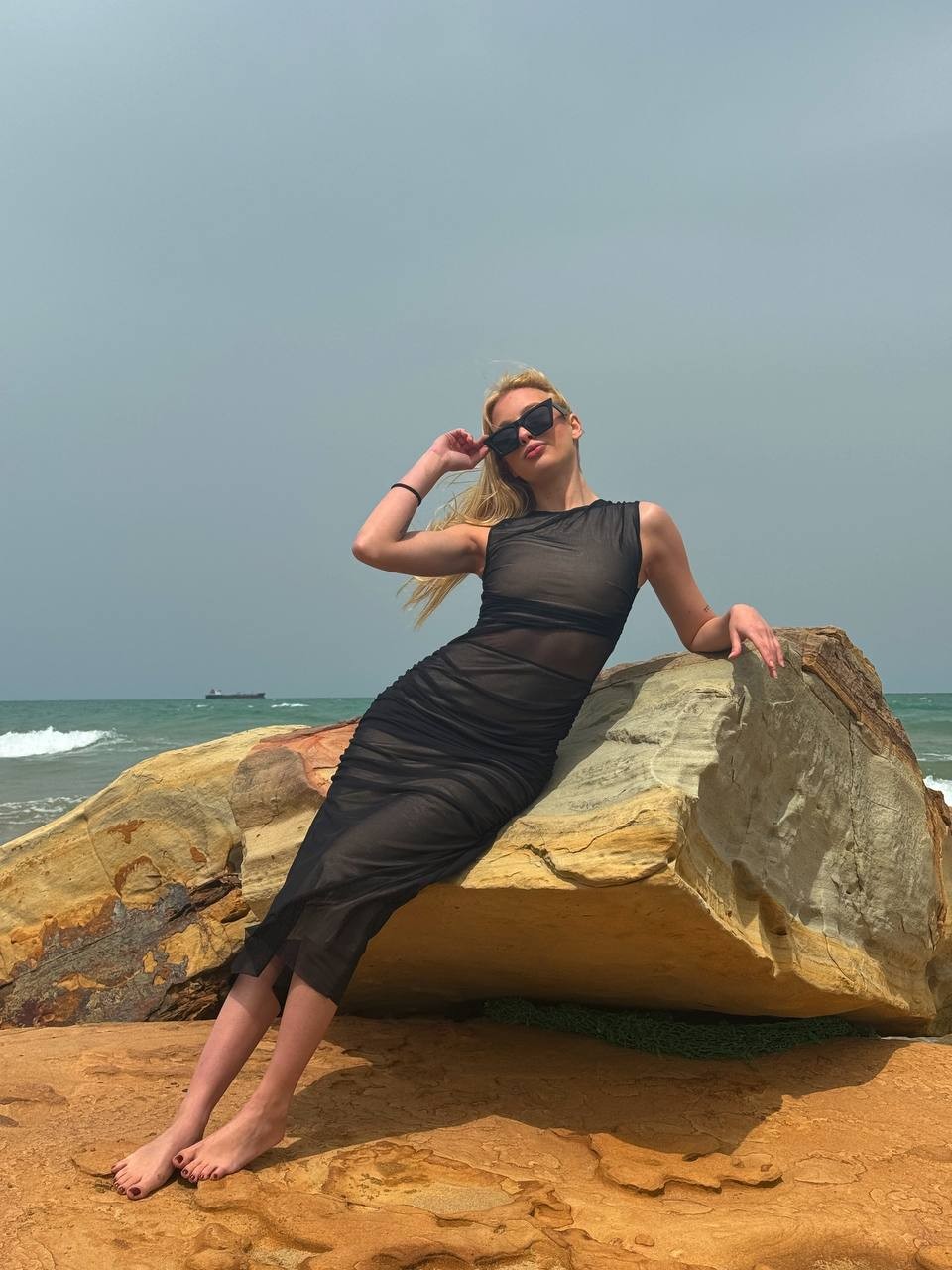 Lucia Büzgülü Tül Elbise
