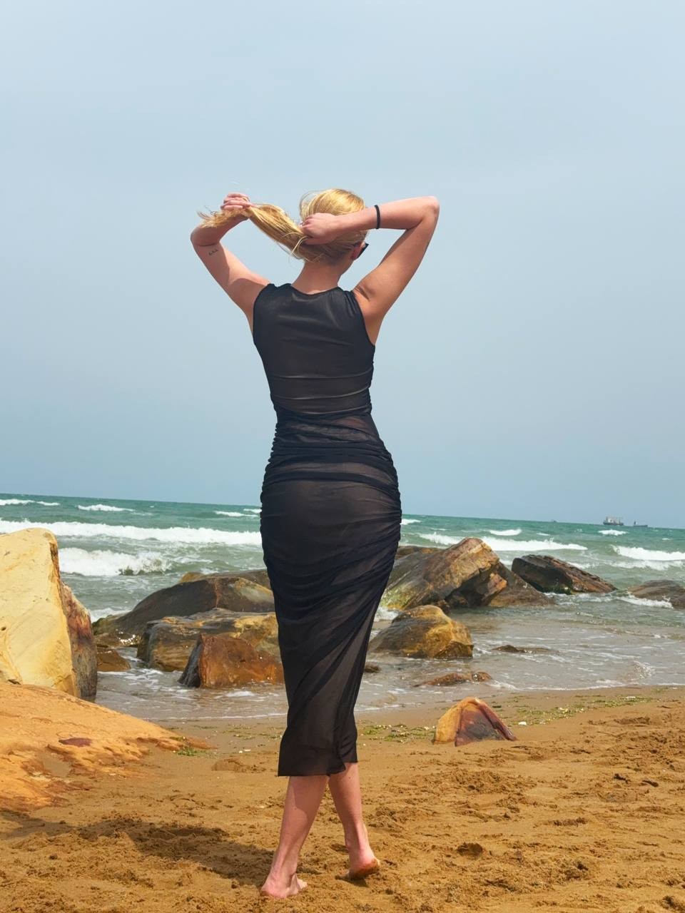 Lucia Büzgülü Tül Elbise
