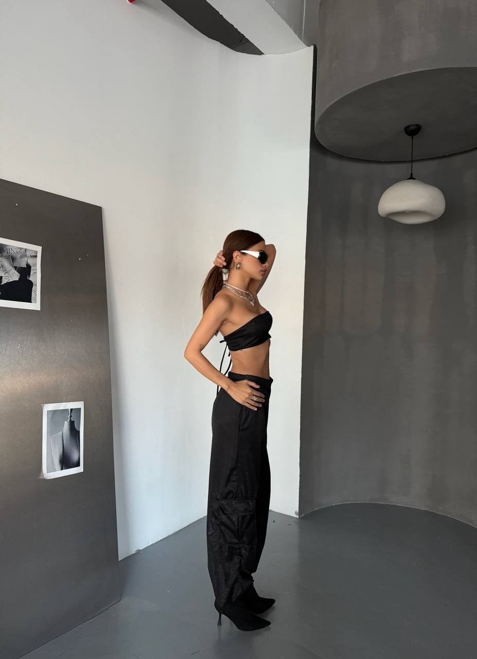 Chrystal Parlak Kumaş Tasarım İkili Takım
