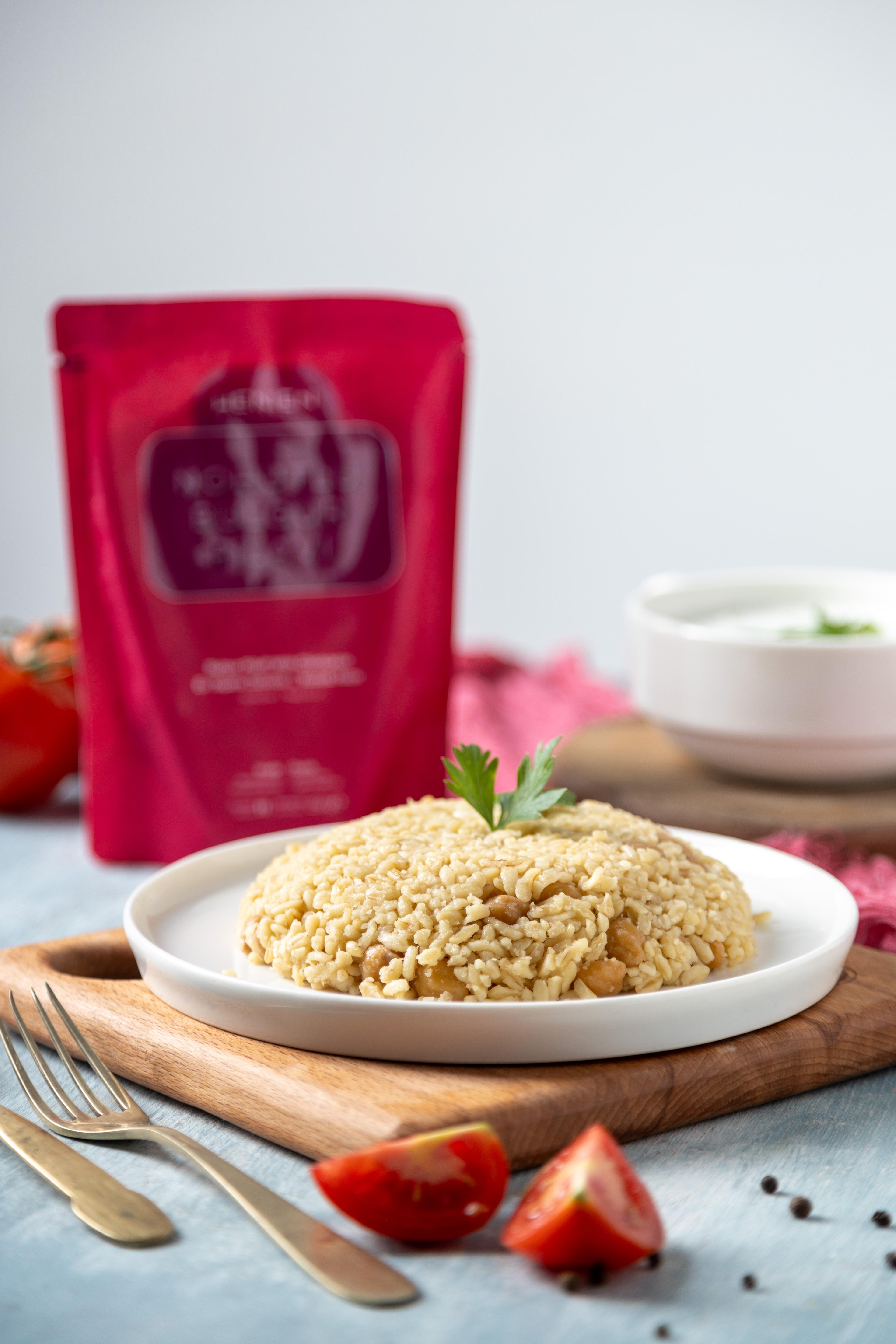 HENIEN Ready Bulgur Pilaf with Chickpeas 250 Gr