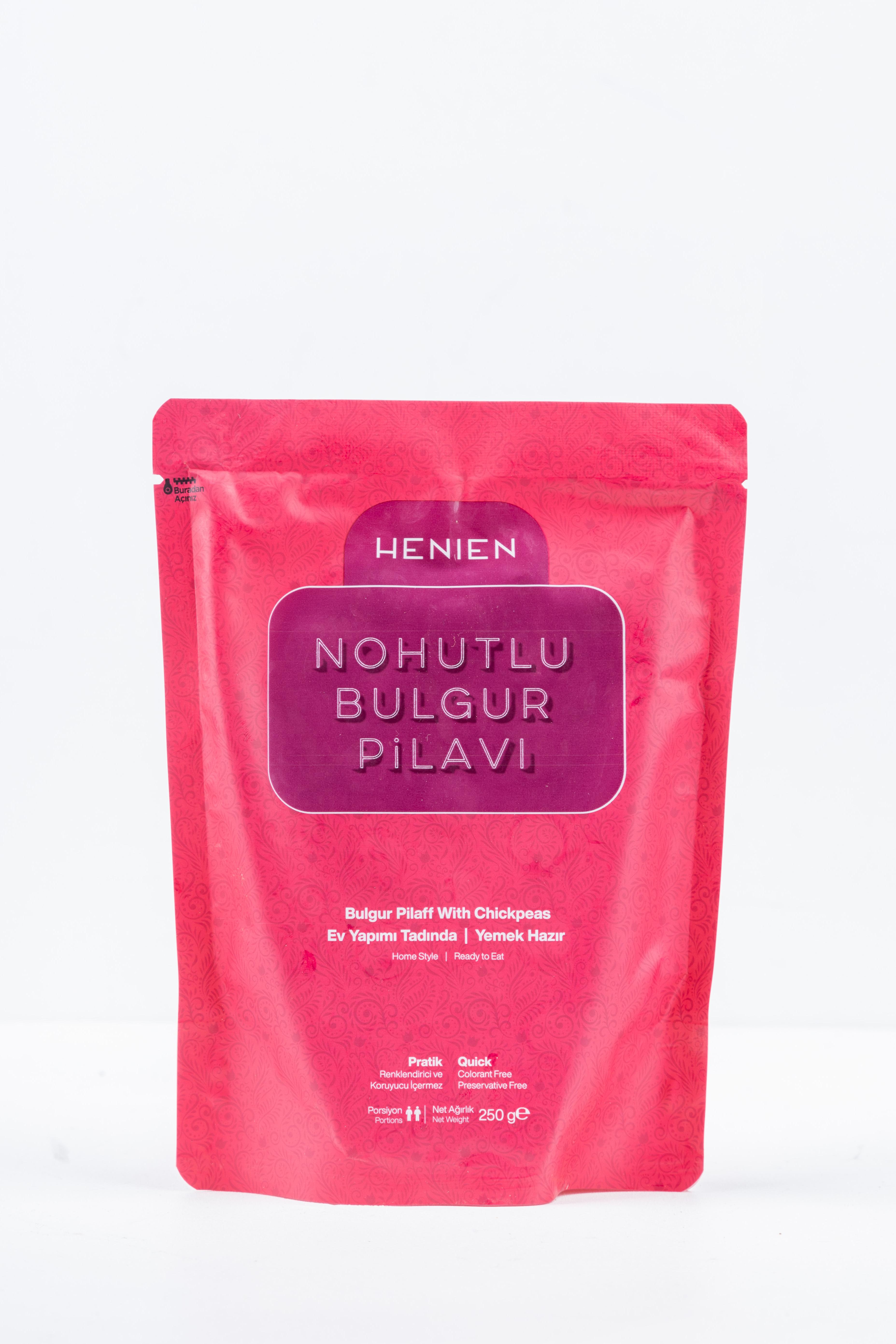 HENIEN Hazır Nohutlu Bulgur Pilavı 250 Gr