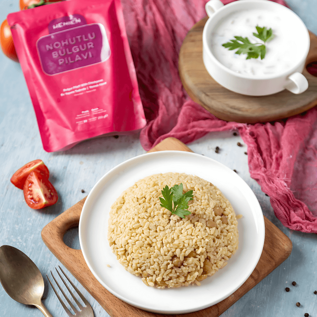 HENIEN Hazır Nohutlu Bulgur Pilavı 250 Gr