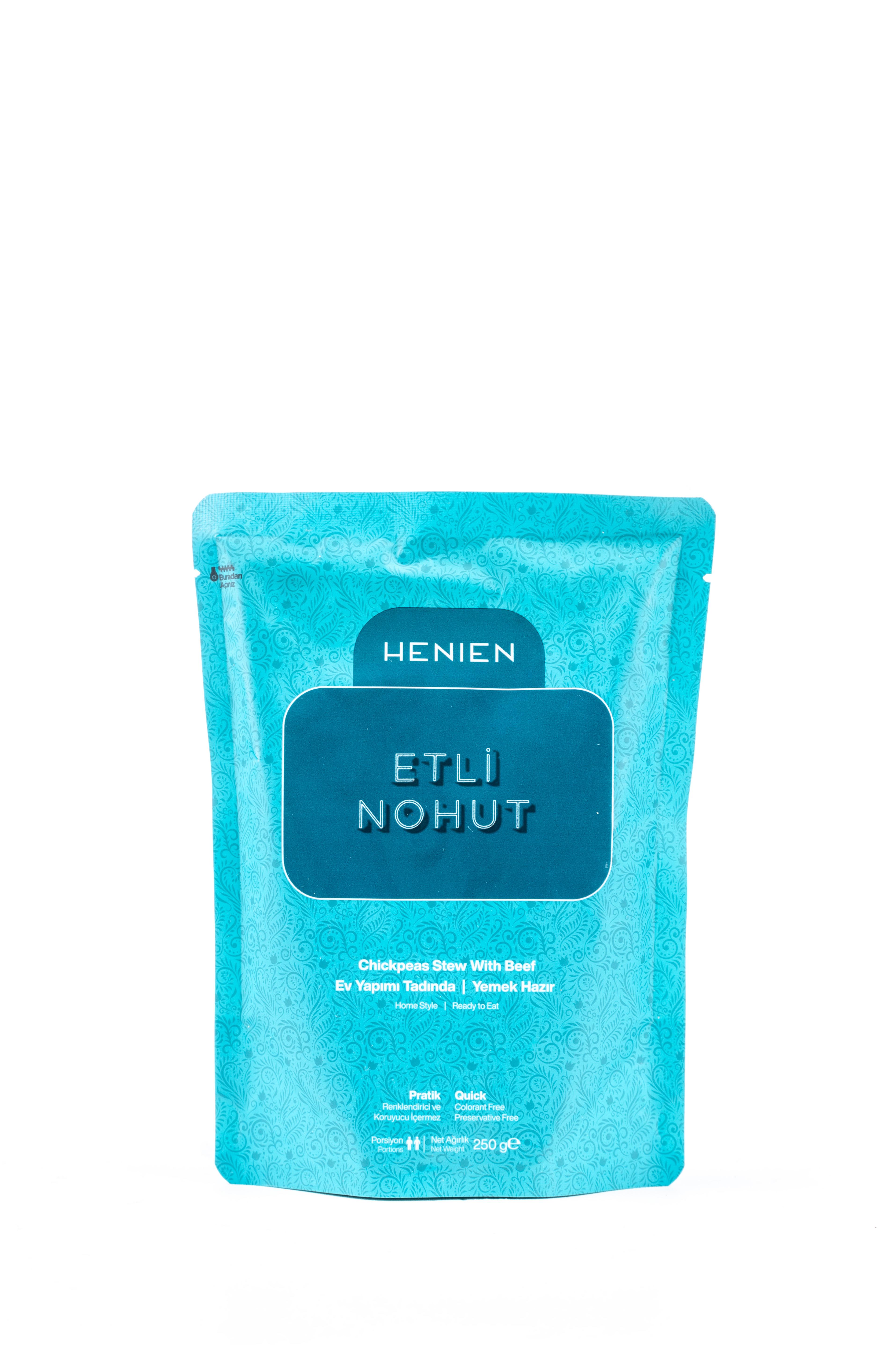 HENIEN Hazır Etli Nohut 250 Gr