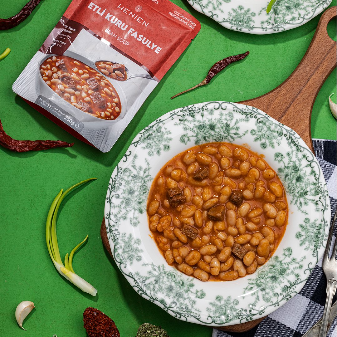 HENIEN Hazır Etli Kuru Fasulye 250 Gr