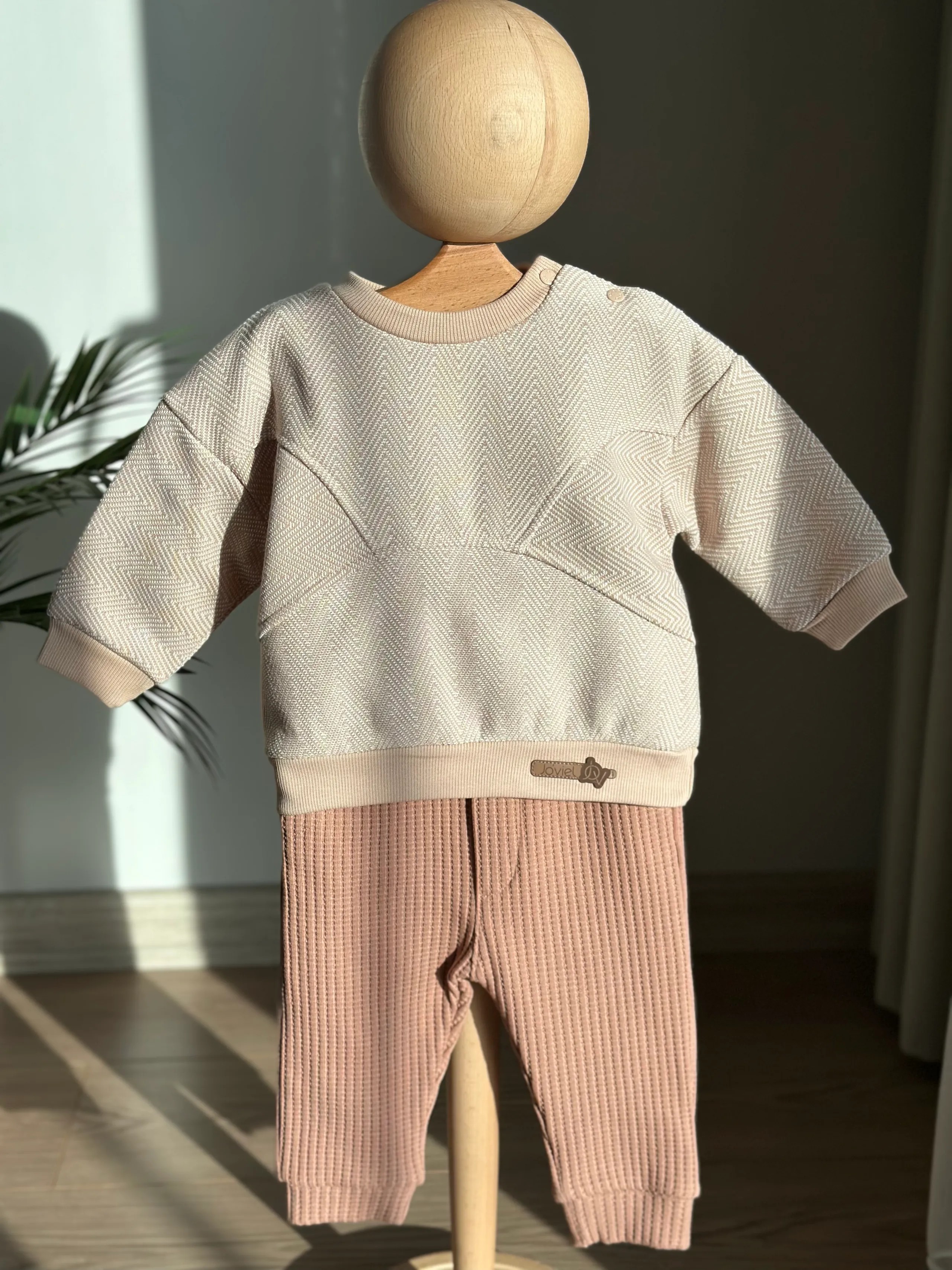 409JO- Kiremit Rengi Erkek Bebek/Çocuk 2'li Takım