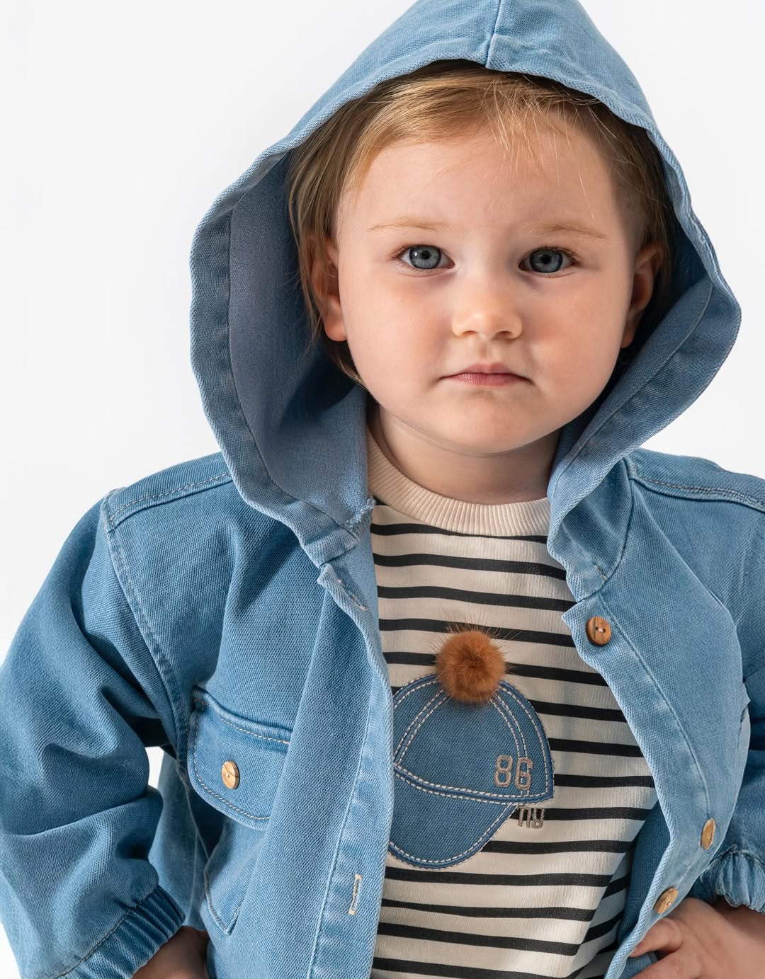 9313- Unisex Kot Ceketli 3'lü Takım