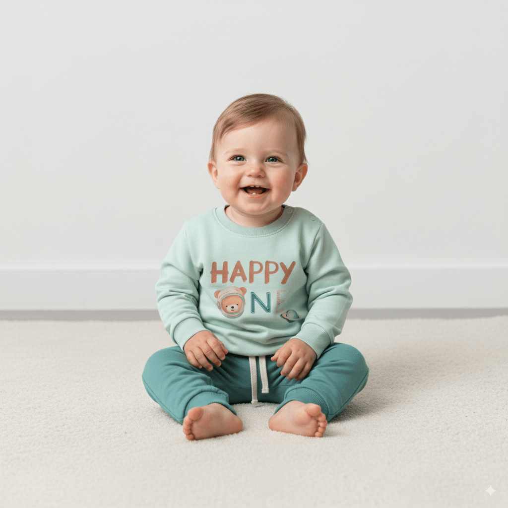 Happy One Erkek Bebek 2'li Takım