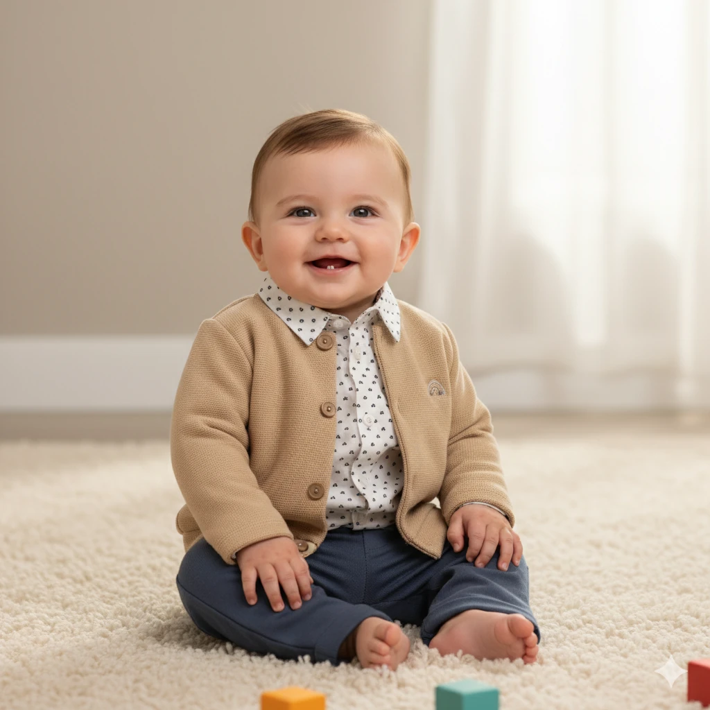 ''King Boy'' Erkek Bebek 3'lü Takım