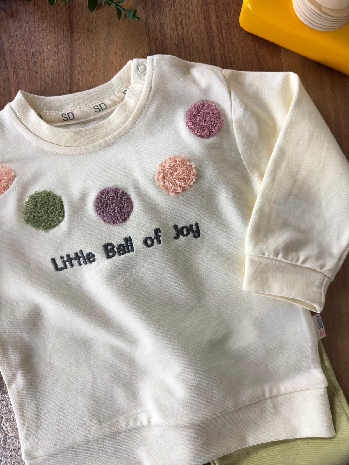 ''Little Ball Of Joy'' Kız Bebek İkili Takım