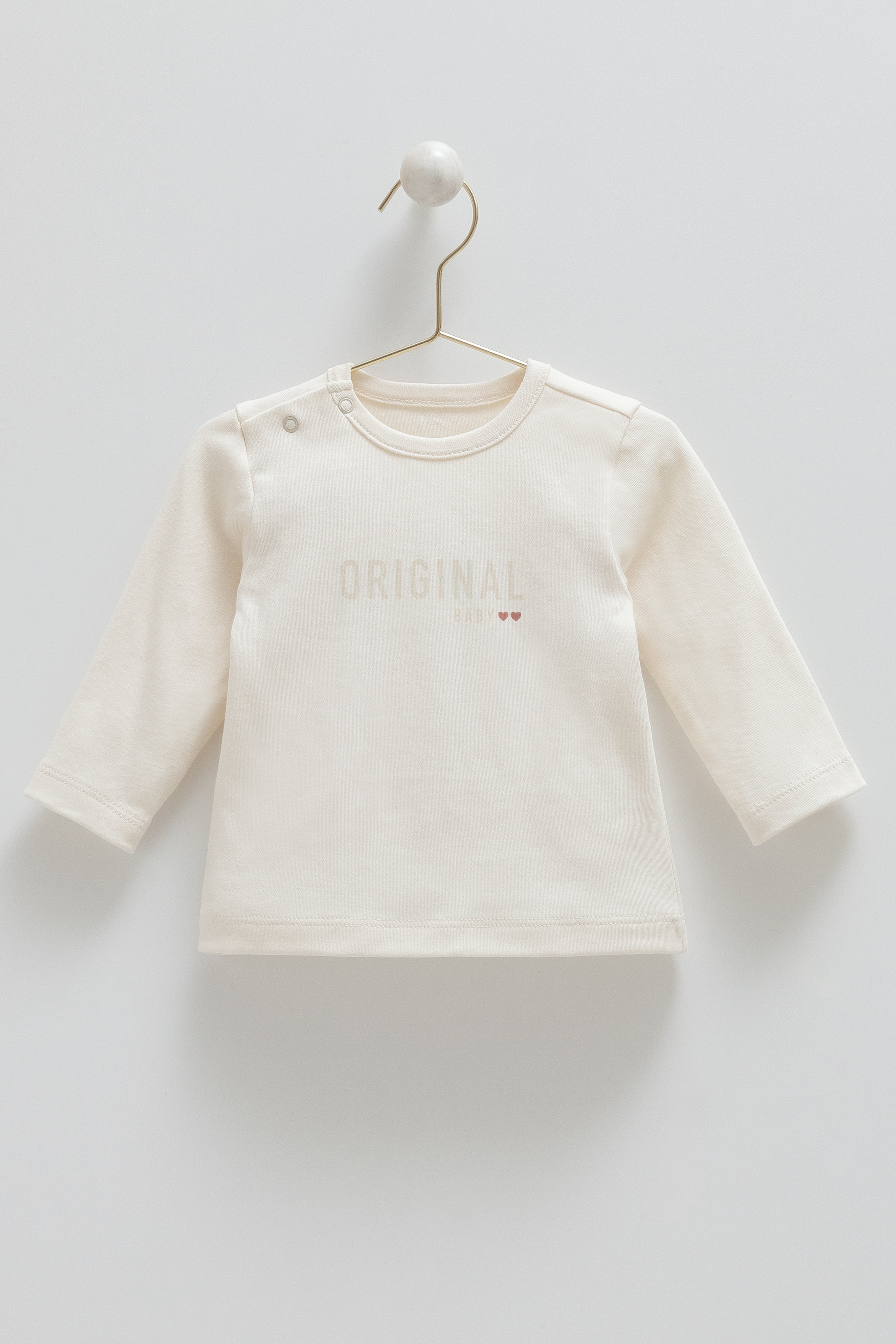 1898- Premium %100 Pamuklu Kız Bebek Basic 3'lü Takım 