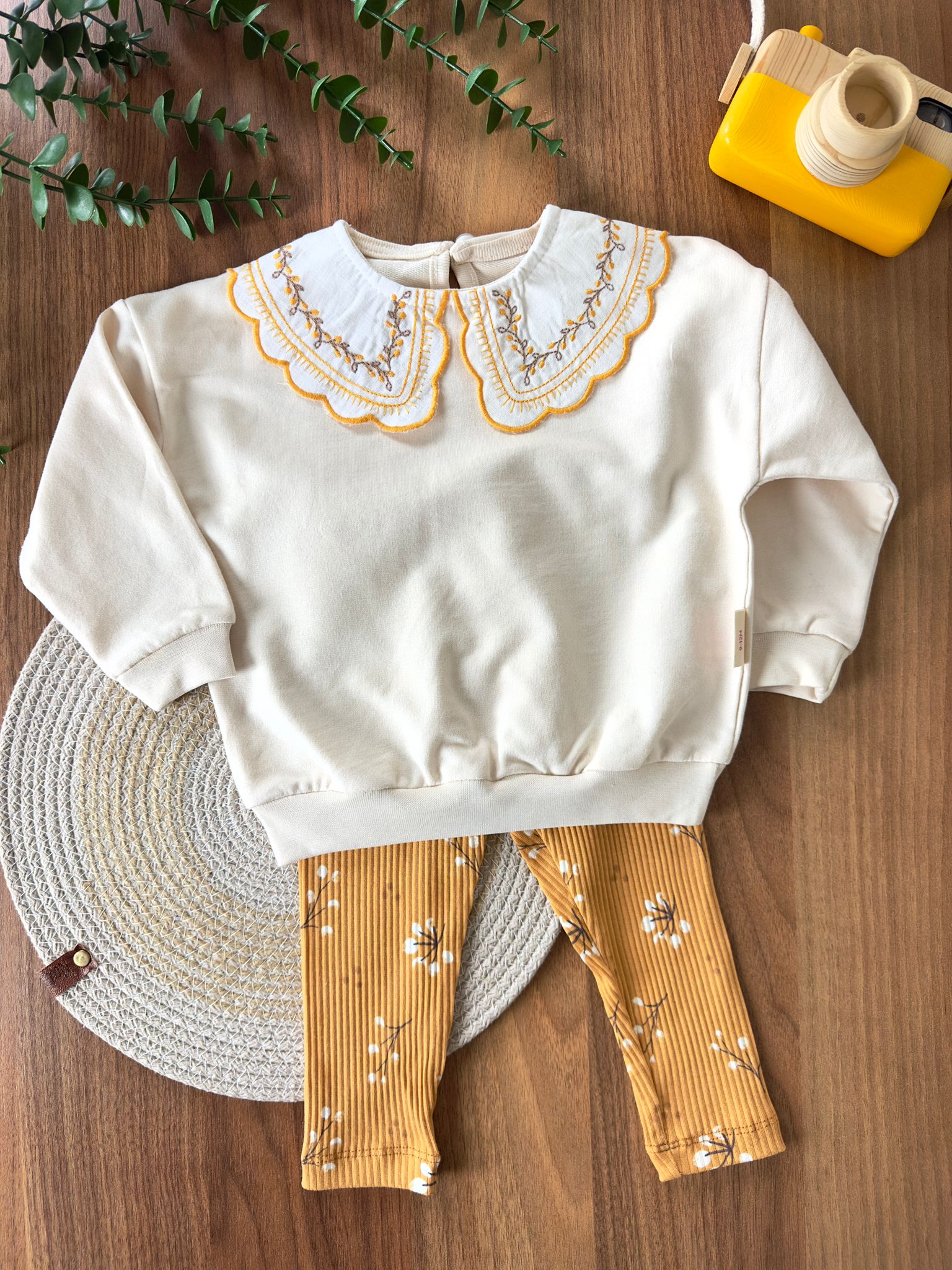 Autumn Taytlı Kız Bebek İkili Takım